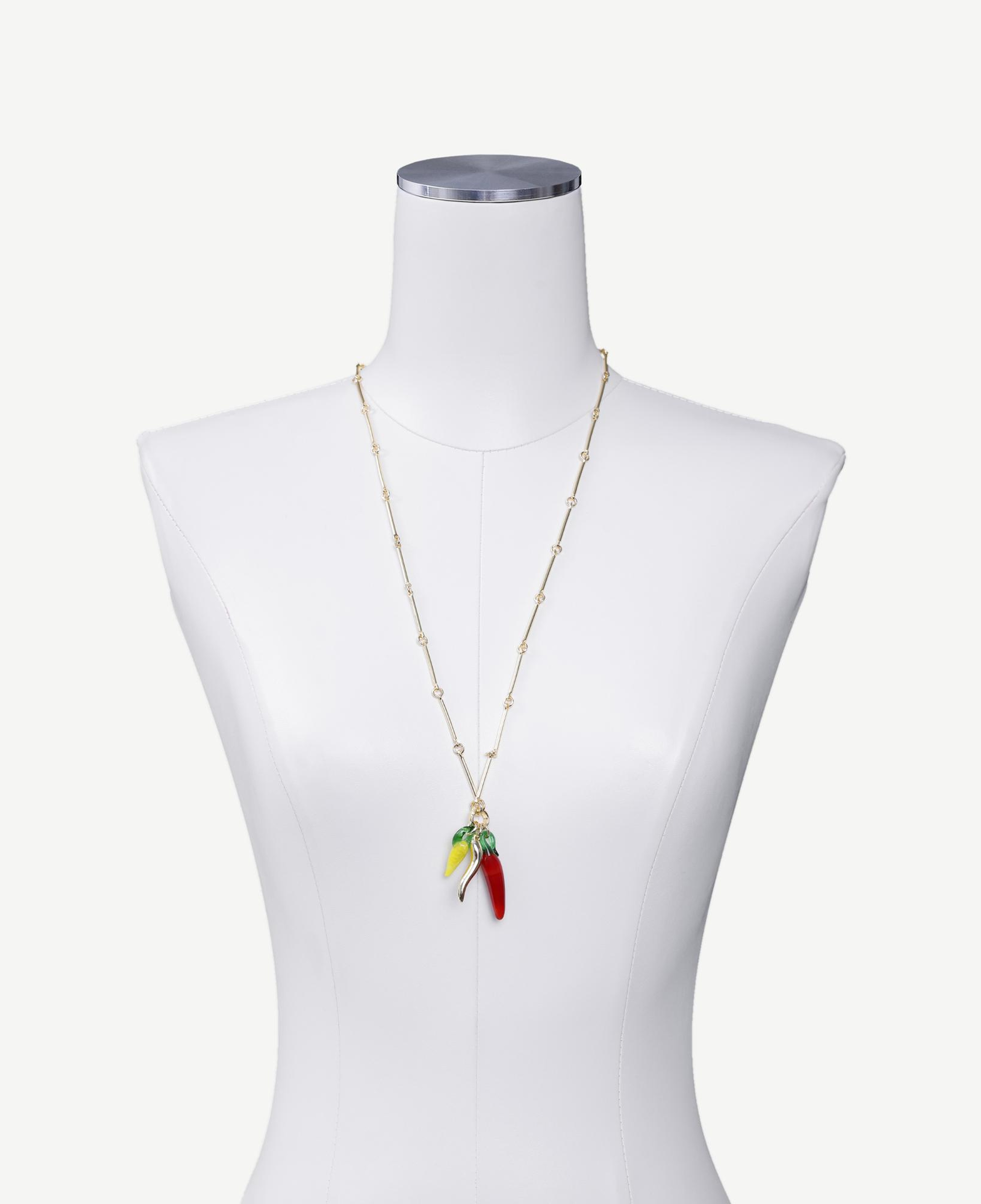 YARGICI Charm Detaylı Uzun Kolye