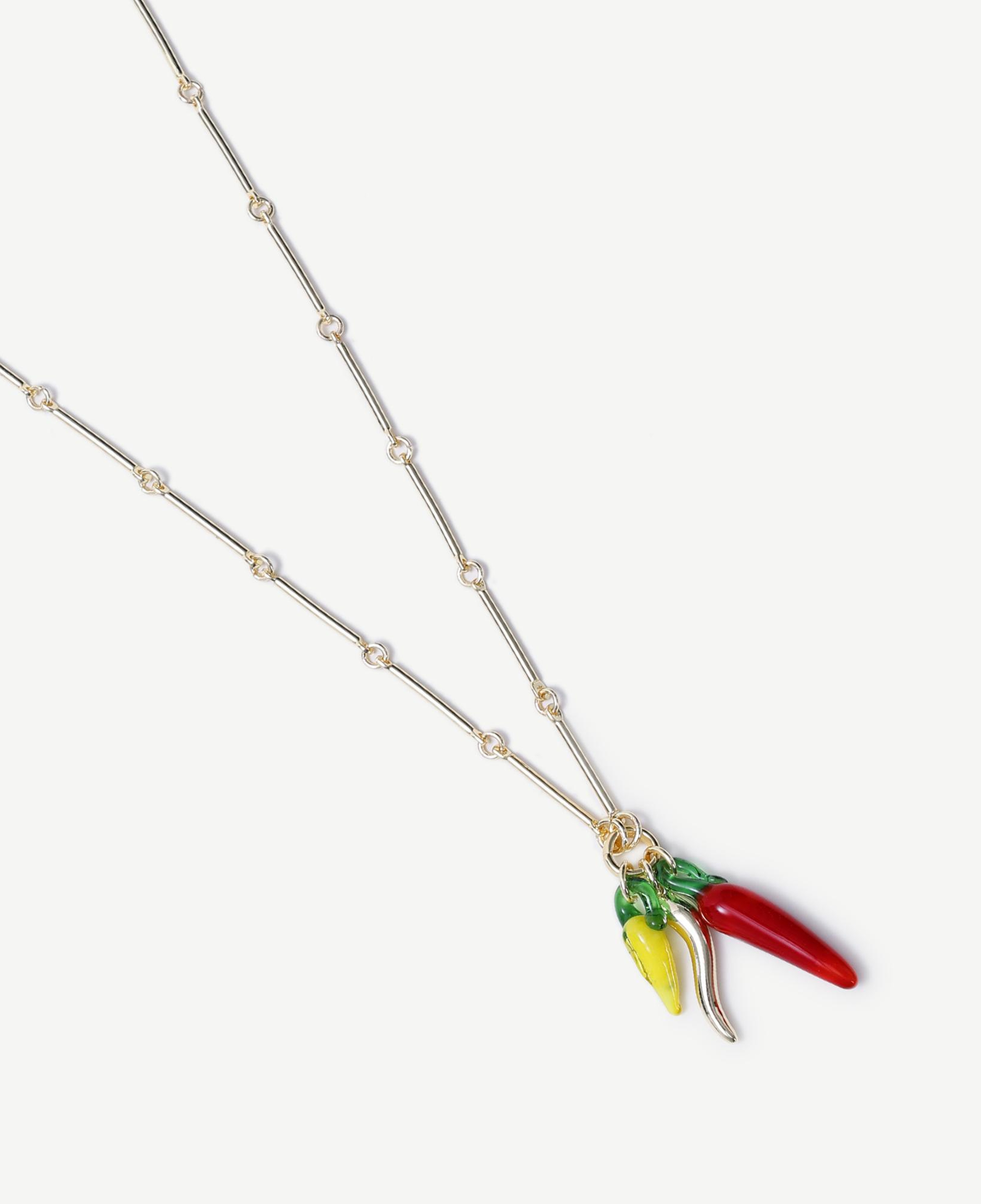 YARGICI Charm Detaylı Uzun Kolye