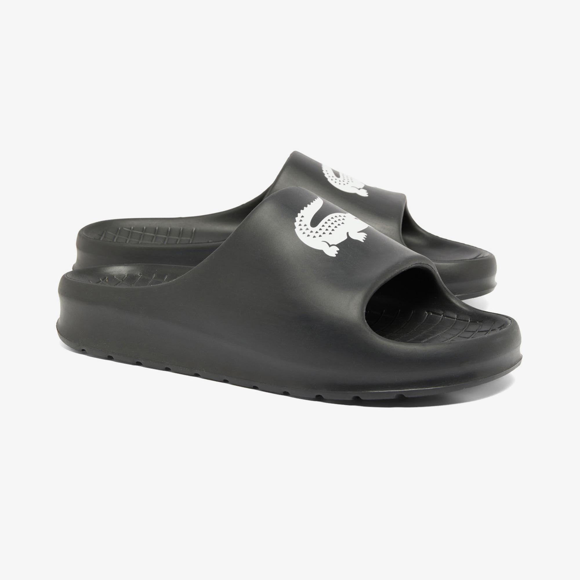 Lacoste Serve Slide 2.0 Erkek Siyah Terlik