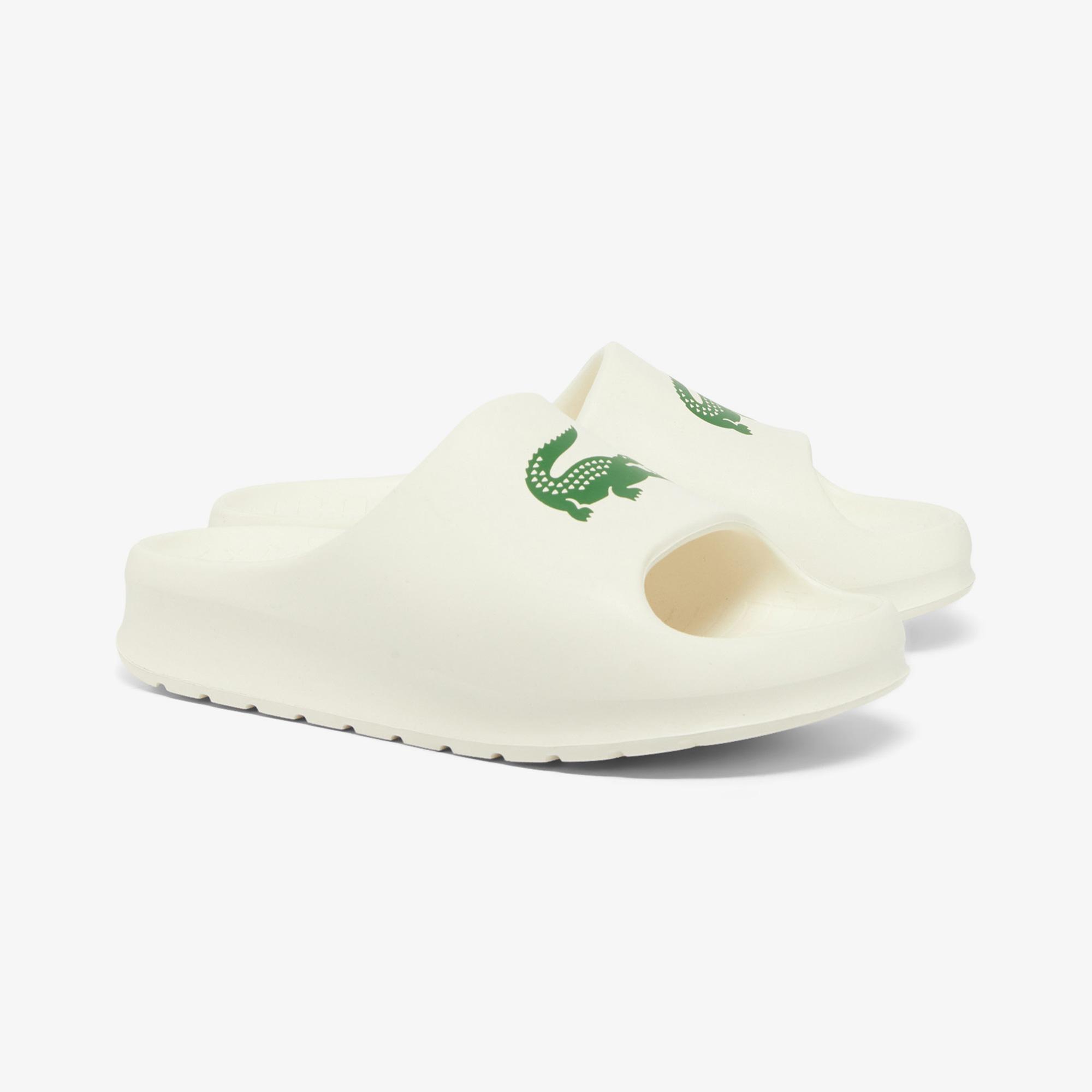 Lacoste Serve Slide 2.0 Kadın Beyaz Terlik