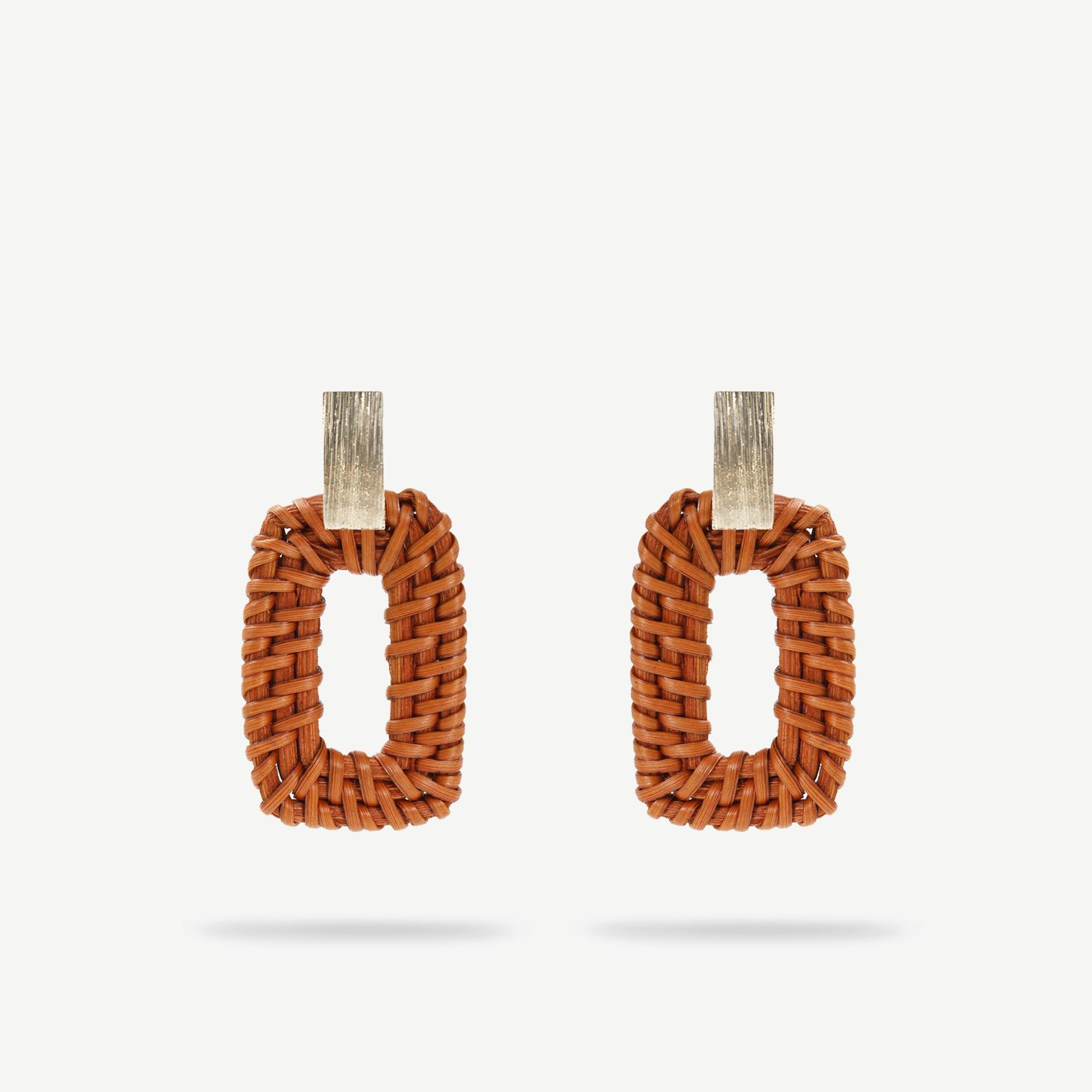 YARGICI Rattan Detaylı Küpe