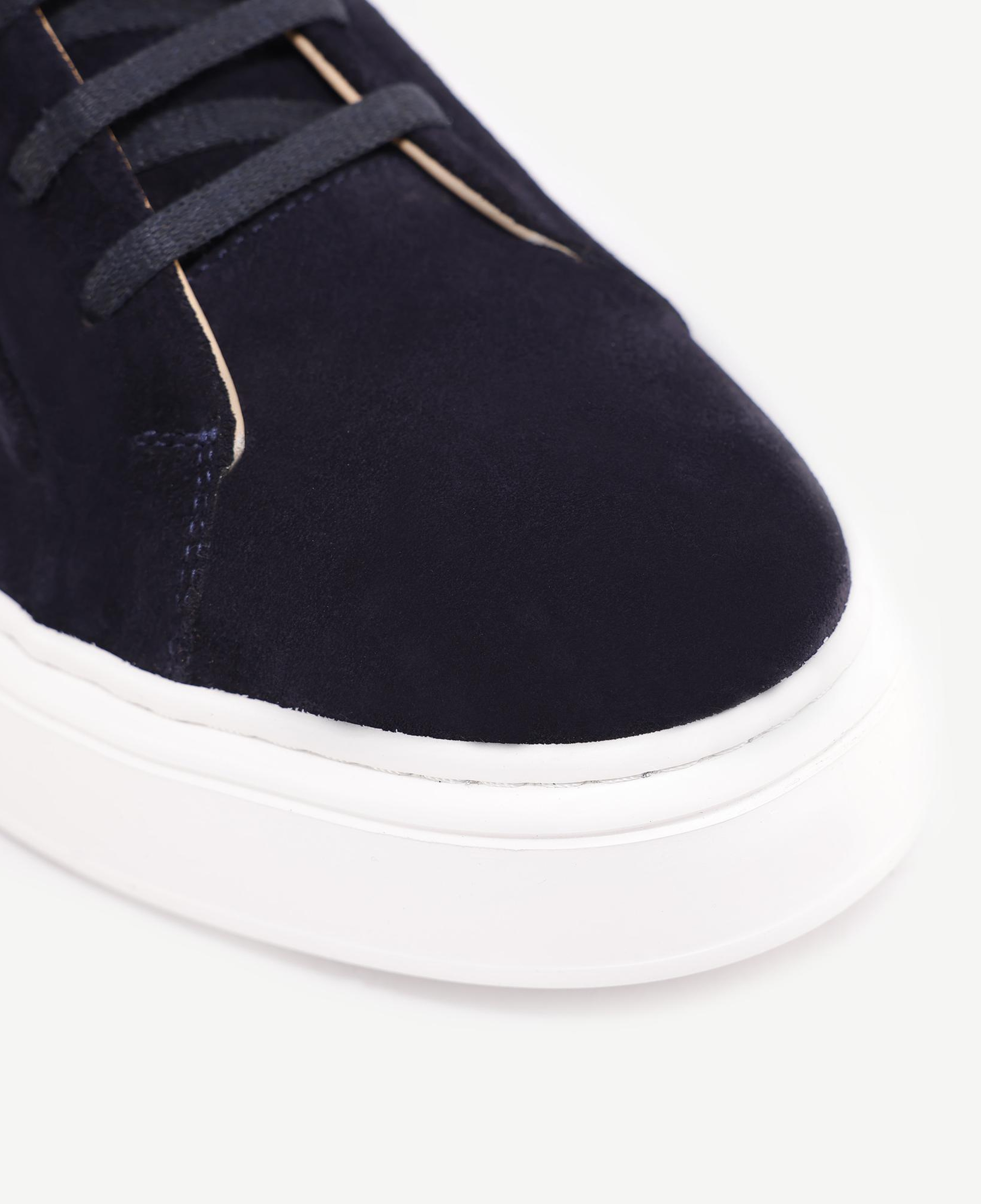 YARGICI Silikon Kabartmanlı Deri Bağlı Sneakers