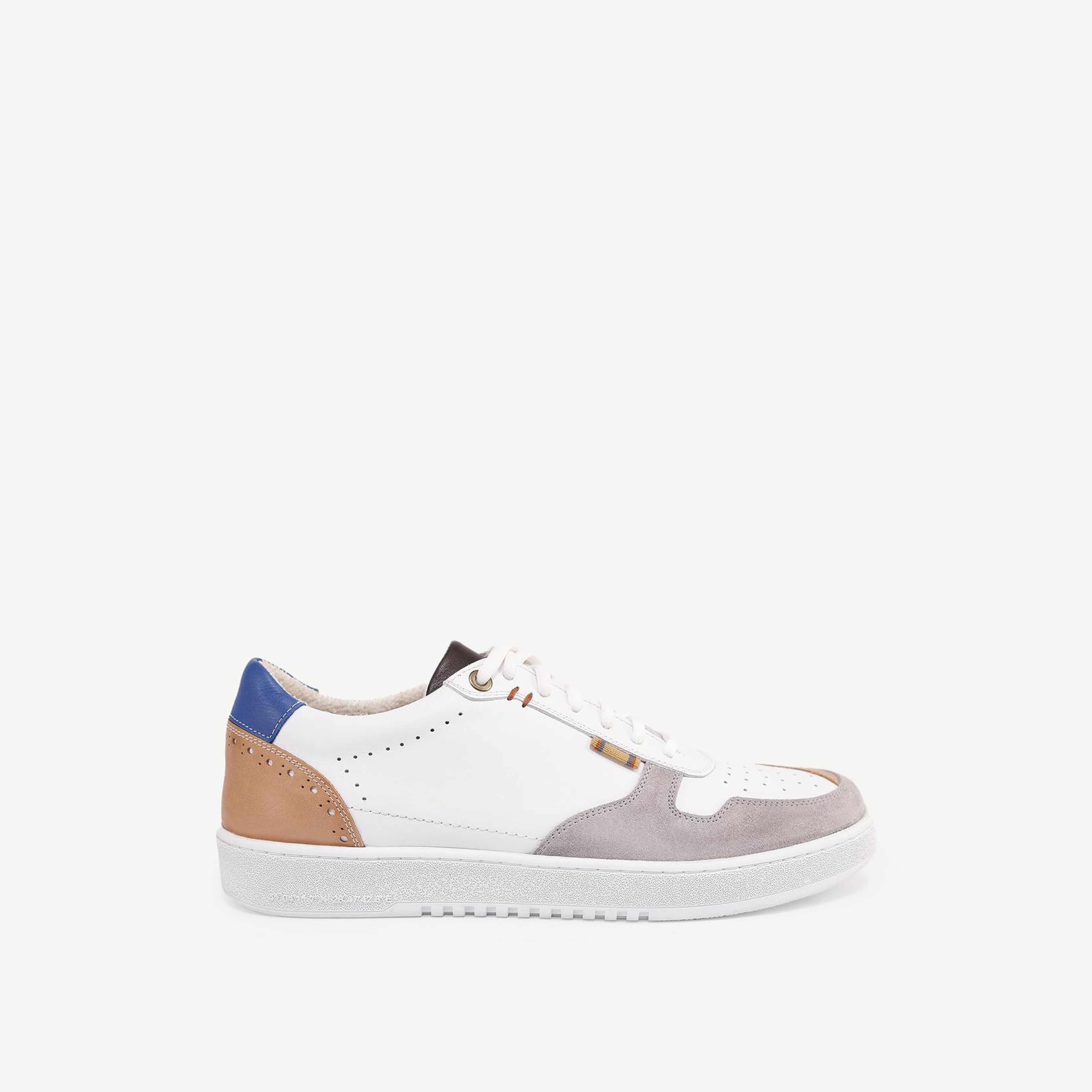YARGICI Retro Görünümlü Deri Spor Sneakers