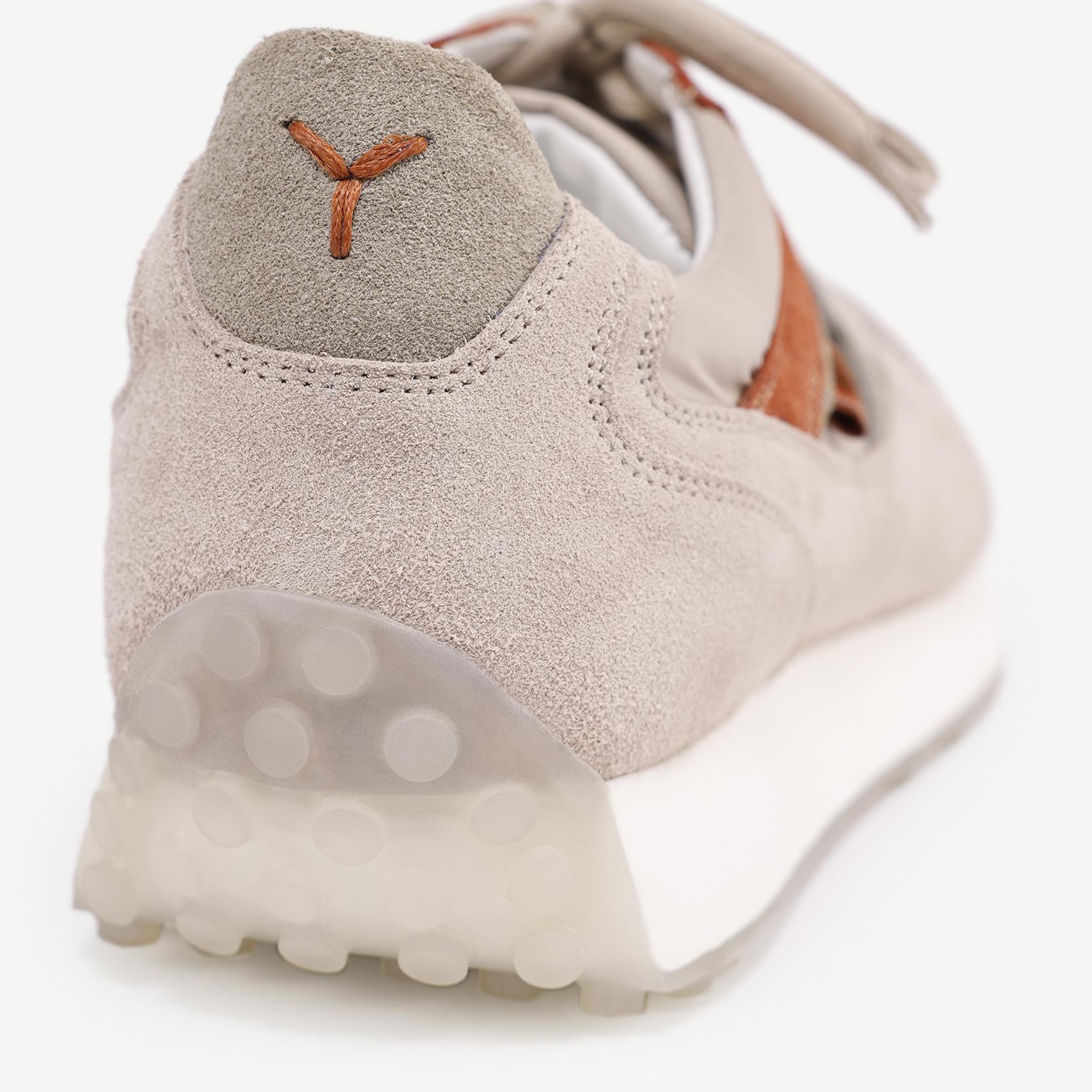 YARGICI Kumaş Detaylı Deri Sneaker
