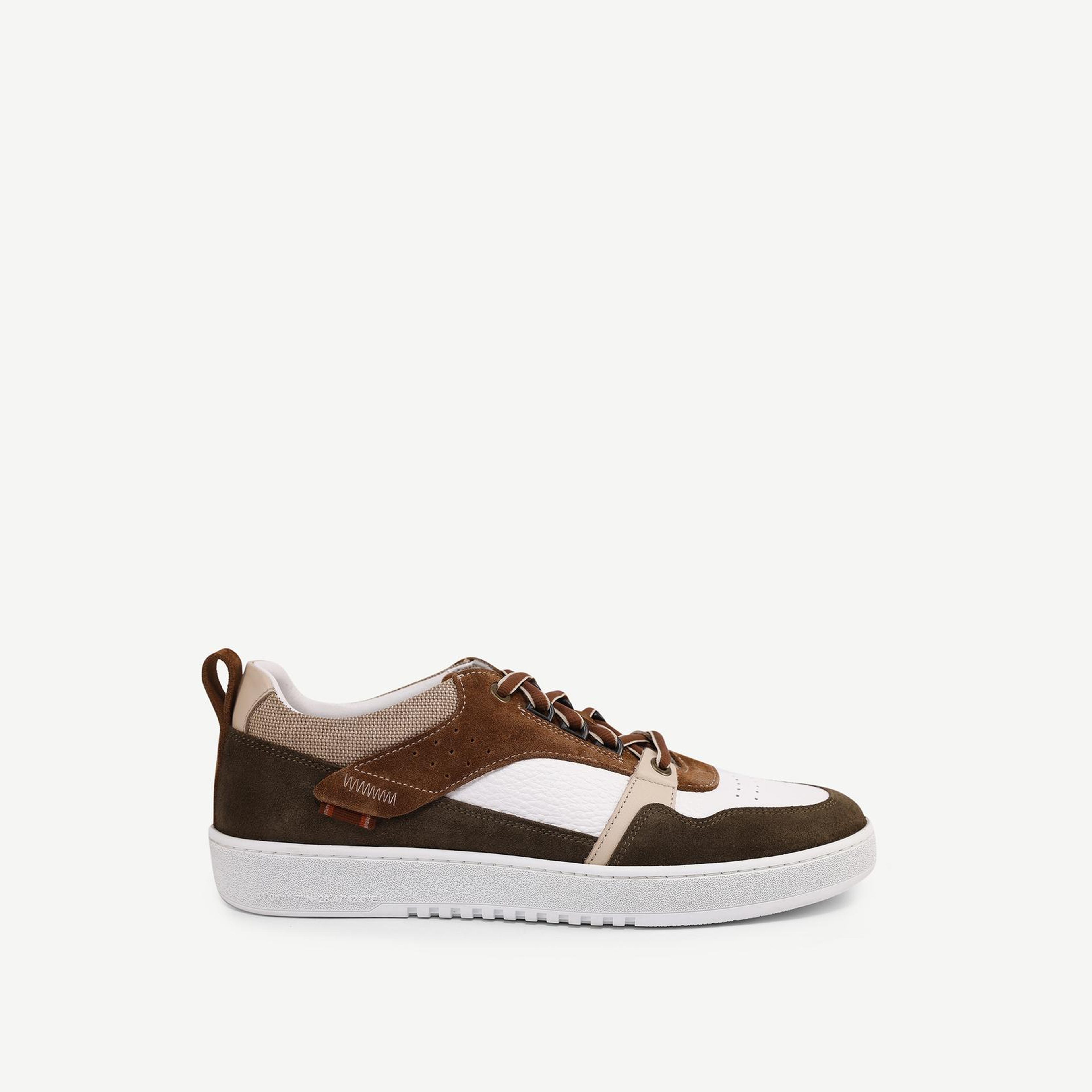 YARGICI Parçalı Deri Sneaker
