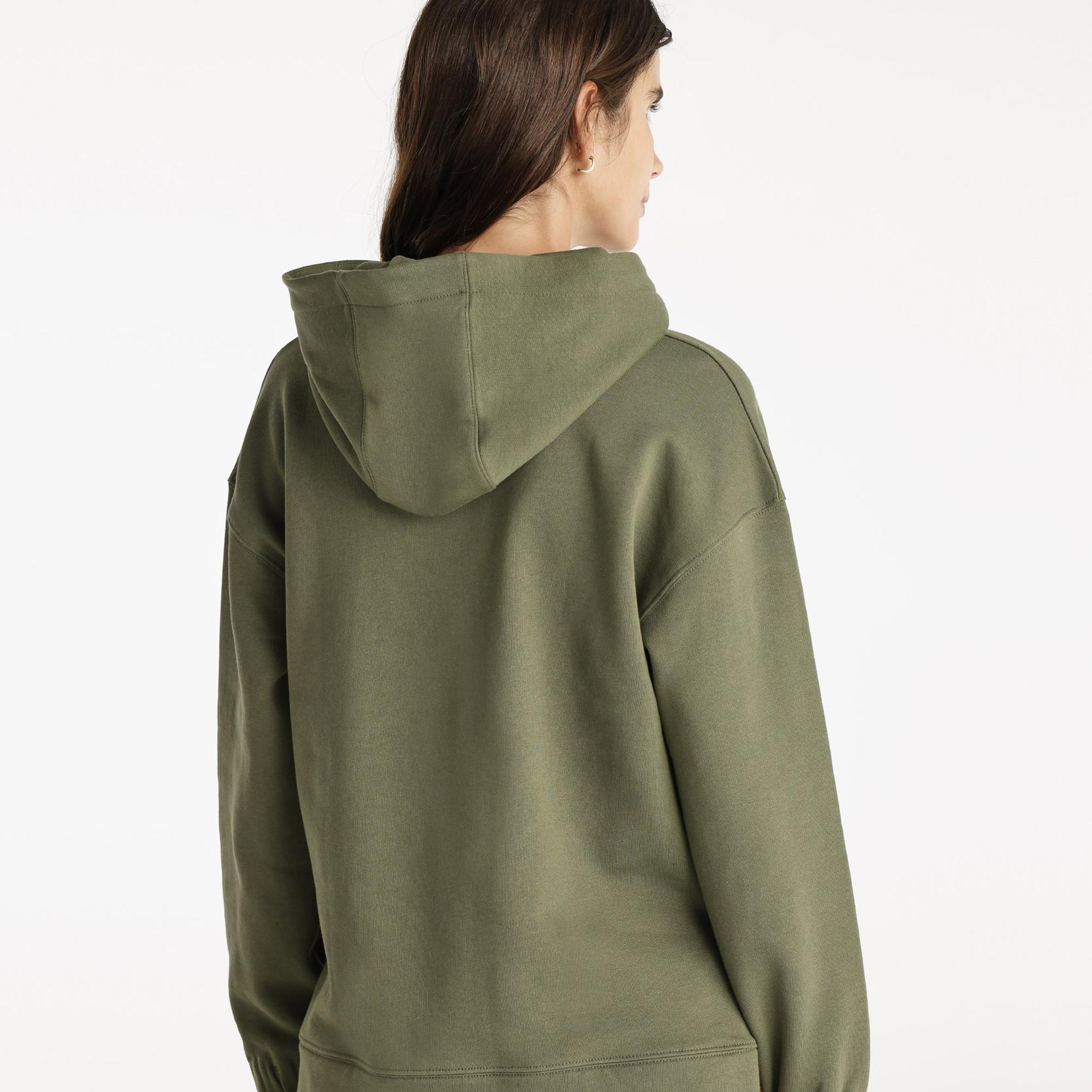 YARGICI Yırtmaç Ve Kol Ucu Lastik Detaylı Kapşonlu Sweatshirt