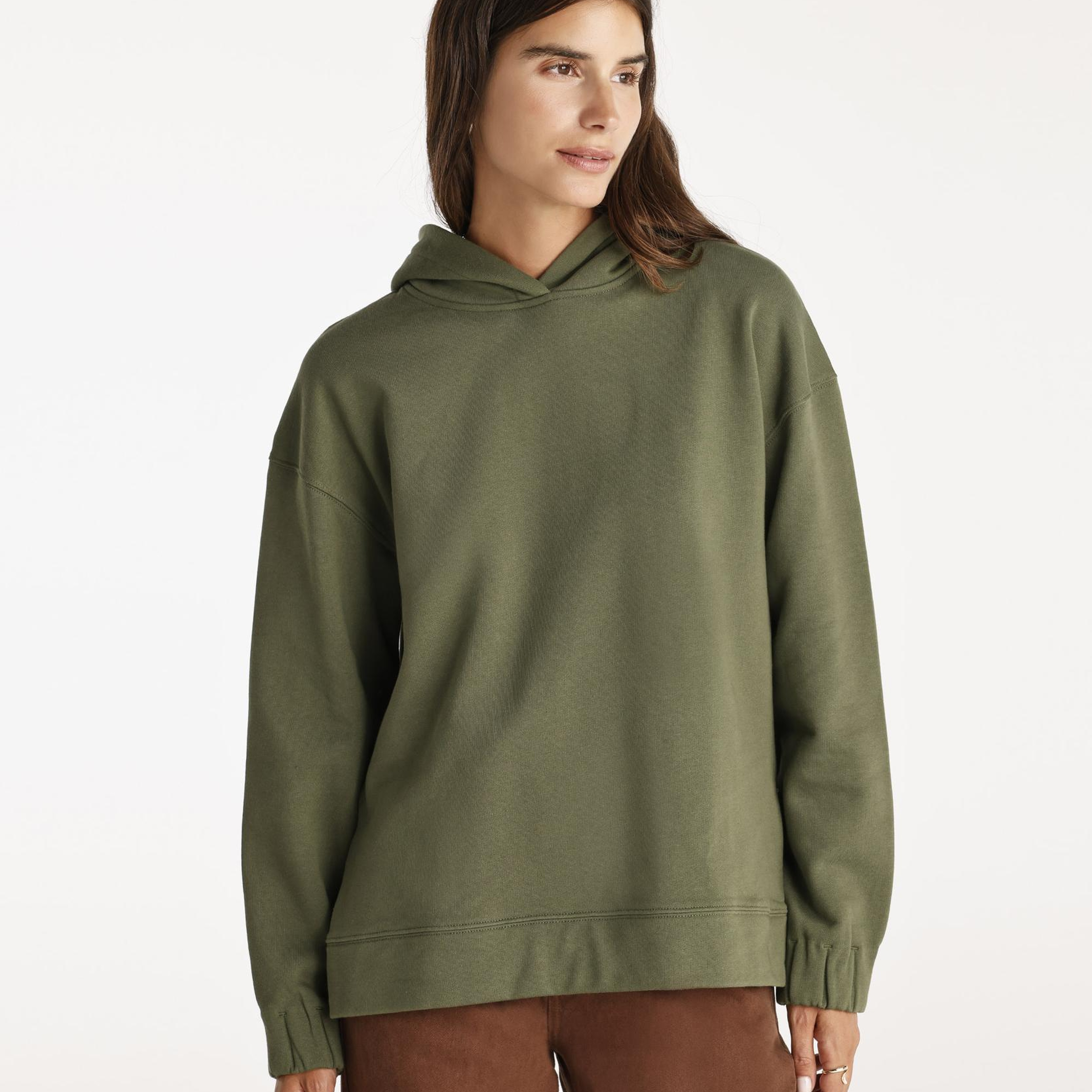YARGICI Yırtmaç Ve Kol Ucu Lastik Detaylı Kapşonlu Sweatshirt