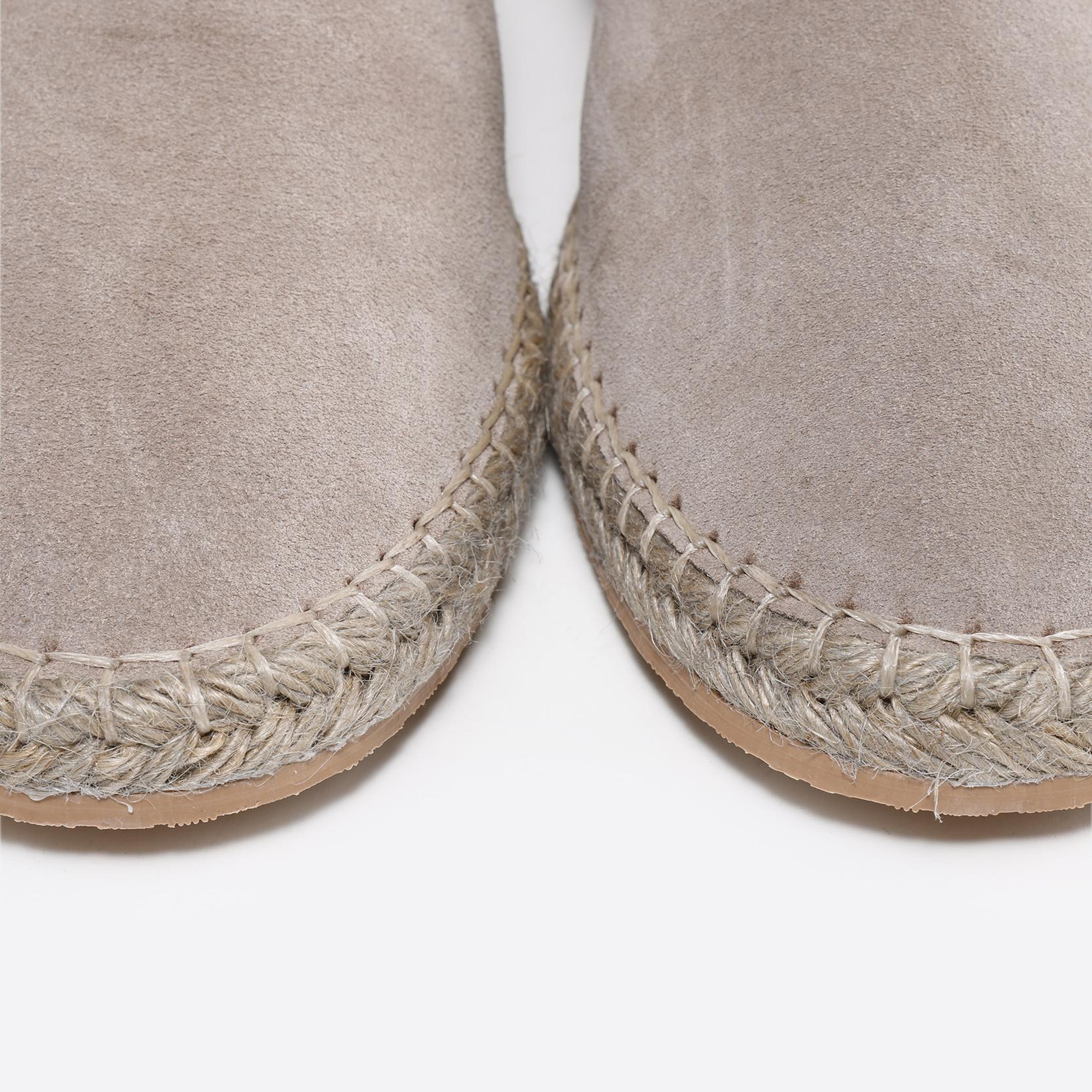 YARGICI Renk Detaylı Deri Espadril