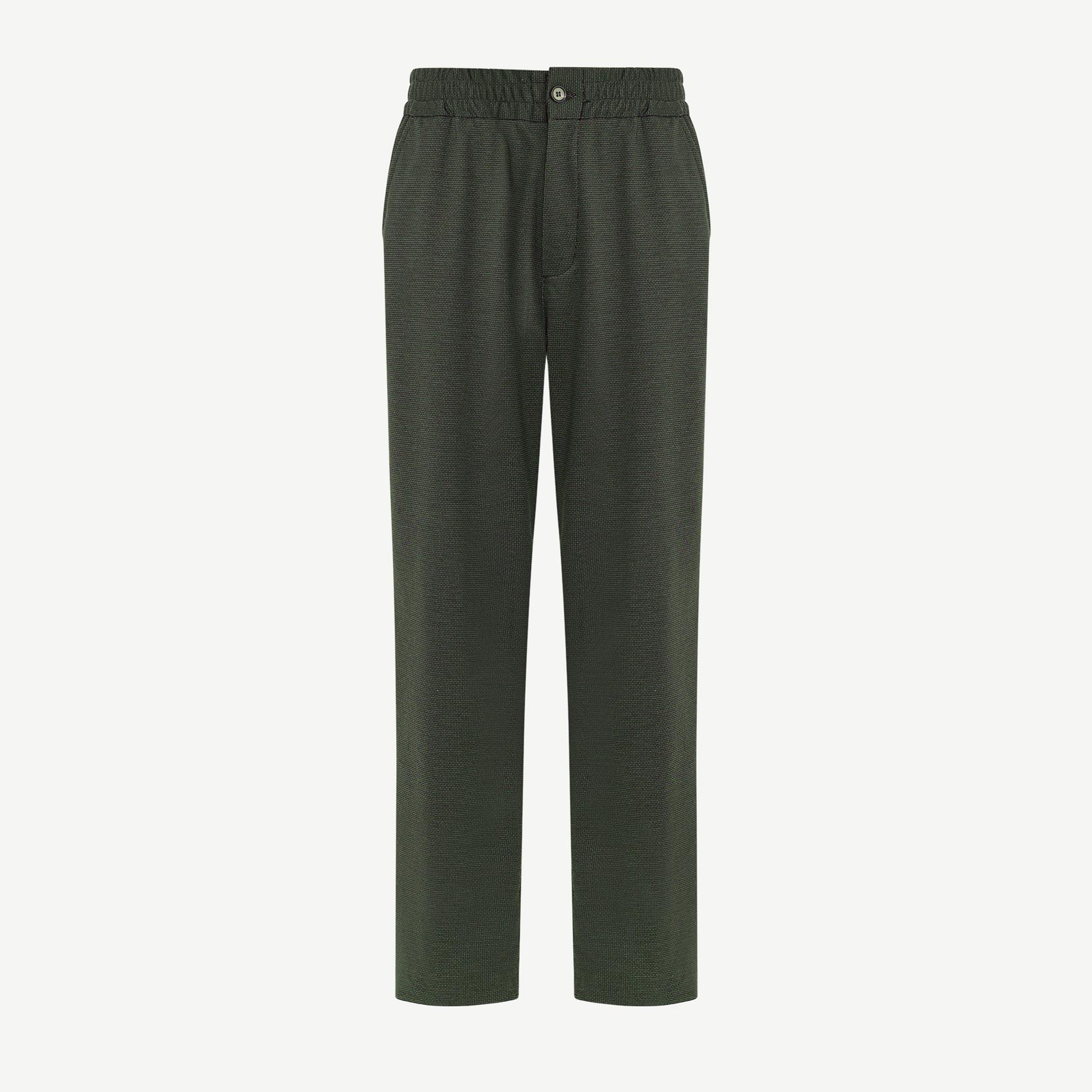 YARGICI Straight Beli Lastikli Pantolon