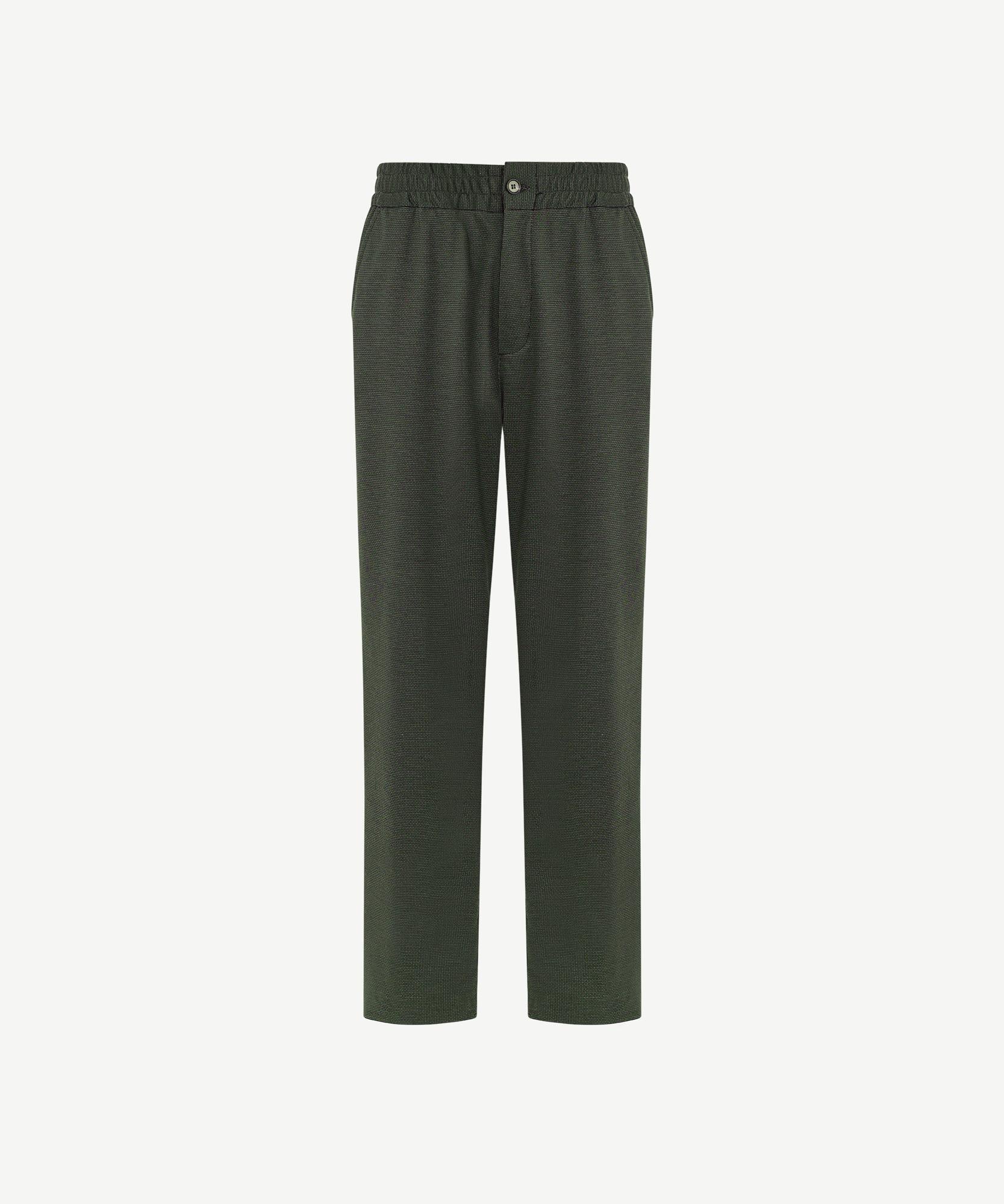 YARGICI Straight Beli Lastikli Pantolon