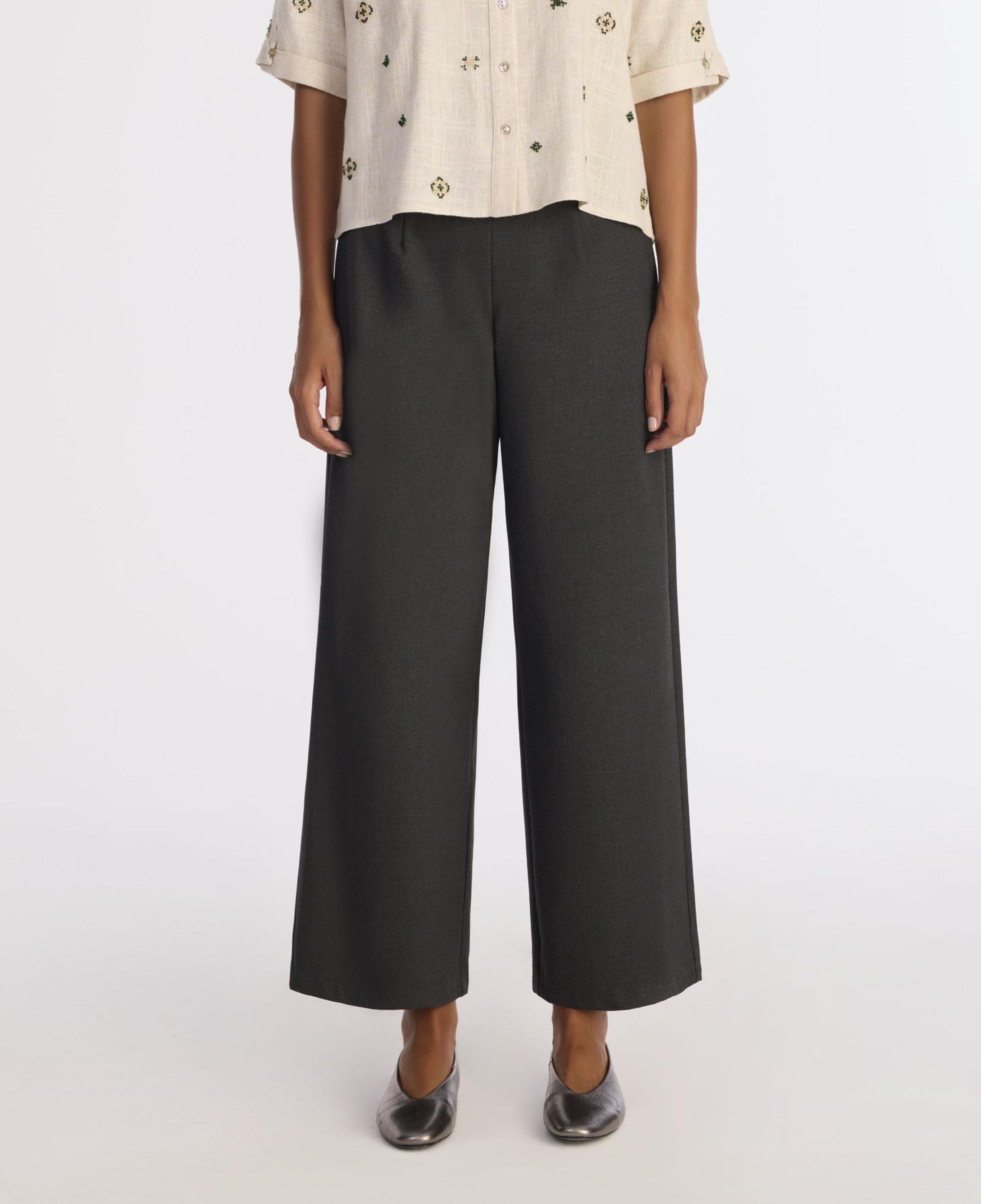 YARGICI Wide Leg Yüksek Bel Pantolon
