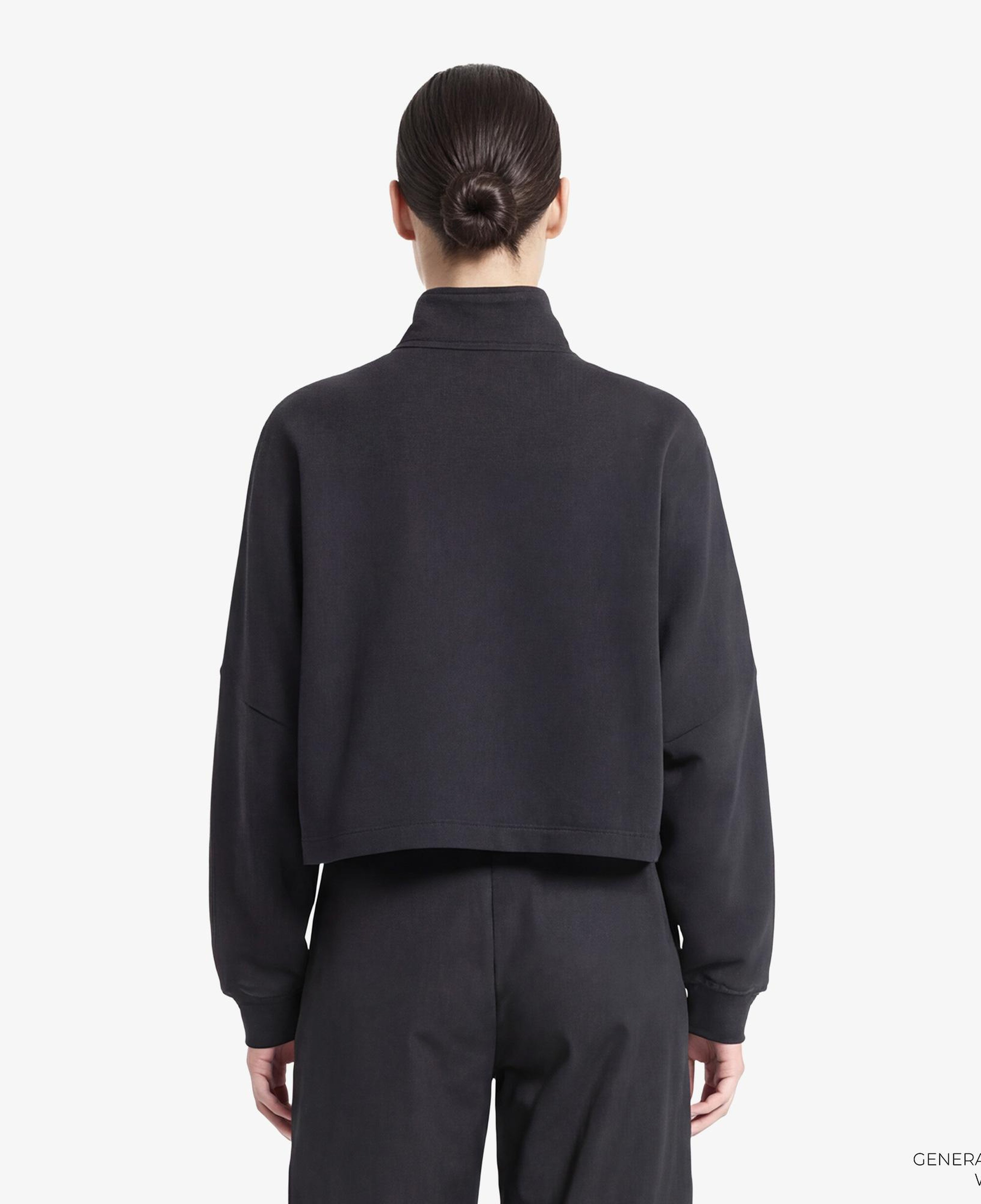 adidas Essentials Fleece 1/2 Zip Kadın Siyah Sweatshirt