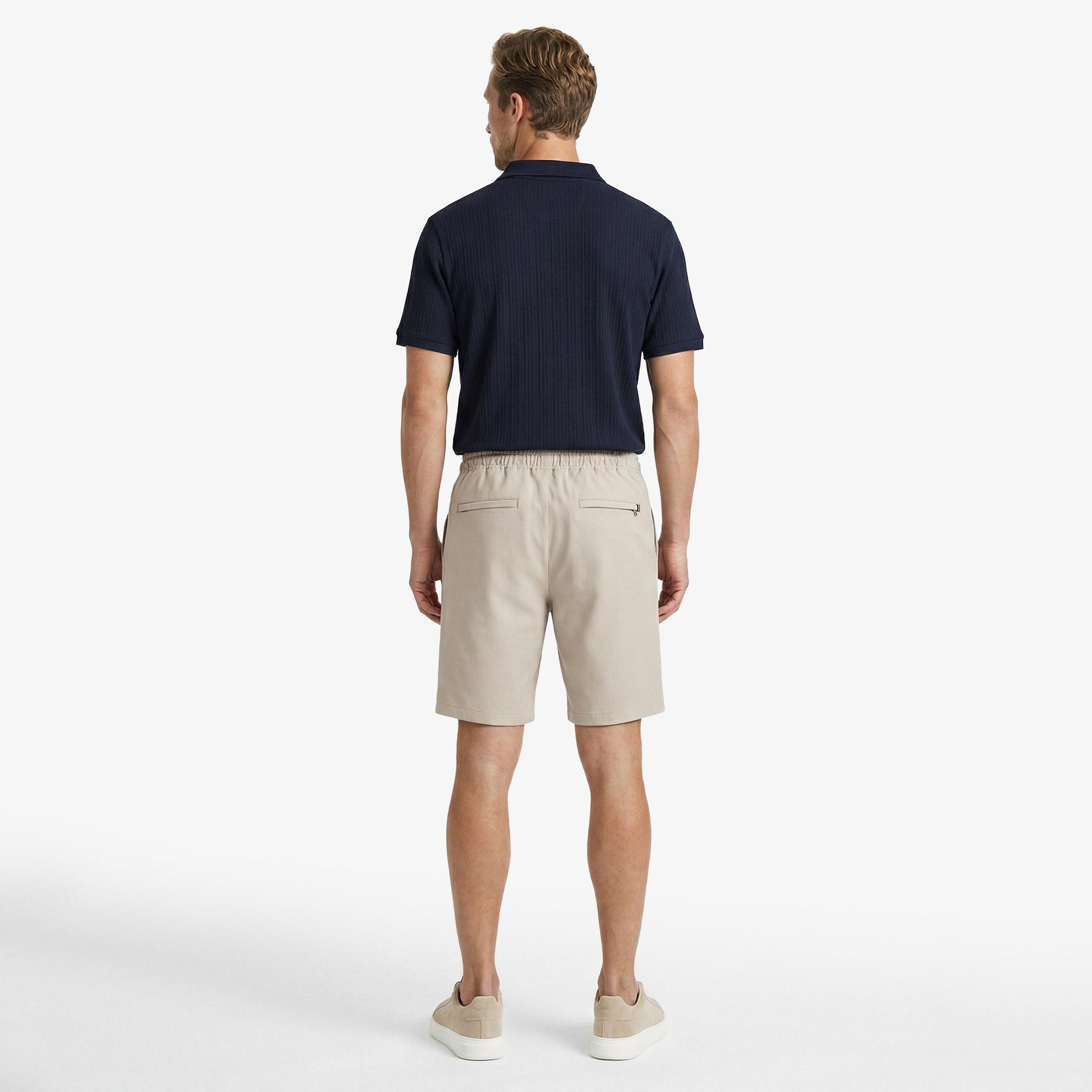 Nautica Erkek Bej Regular Fit Şort