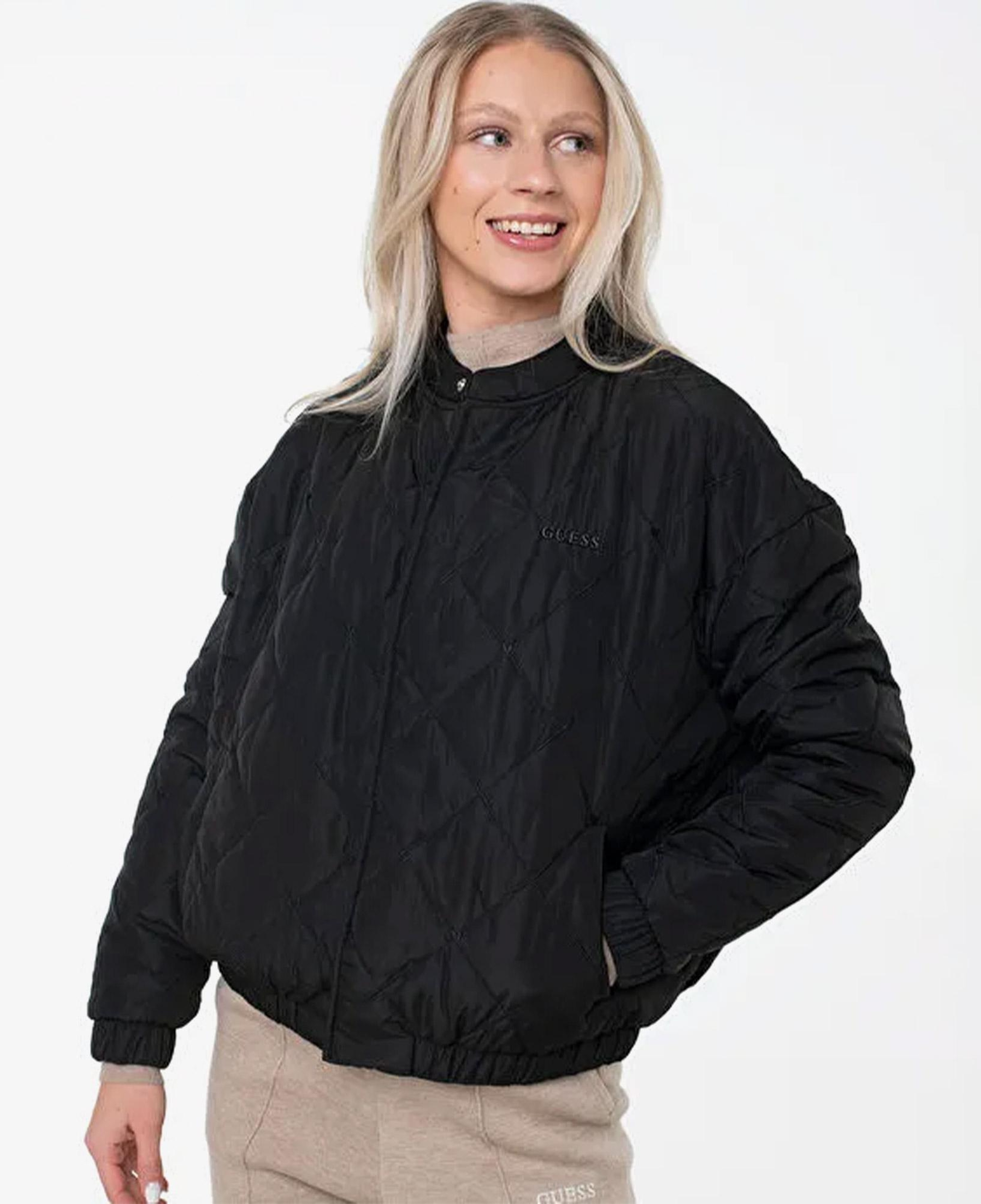 Guess Cecilia Aktif Kadın Siyah Mont