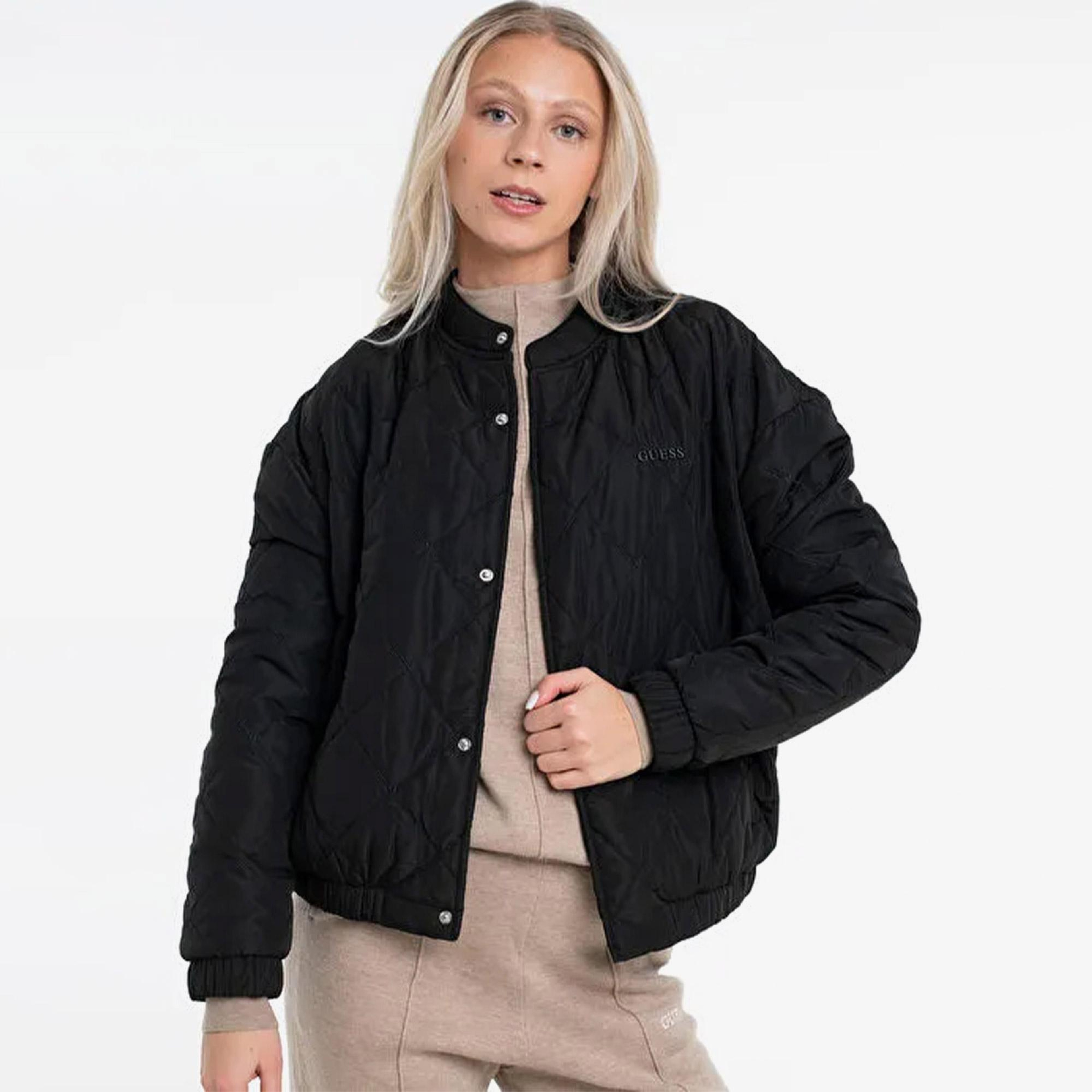 Guess Cecilia Aktif Kadın Siyah Mont