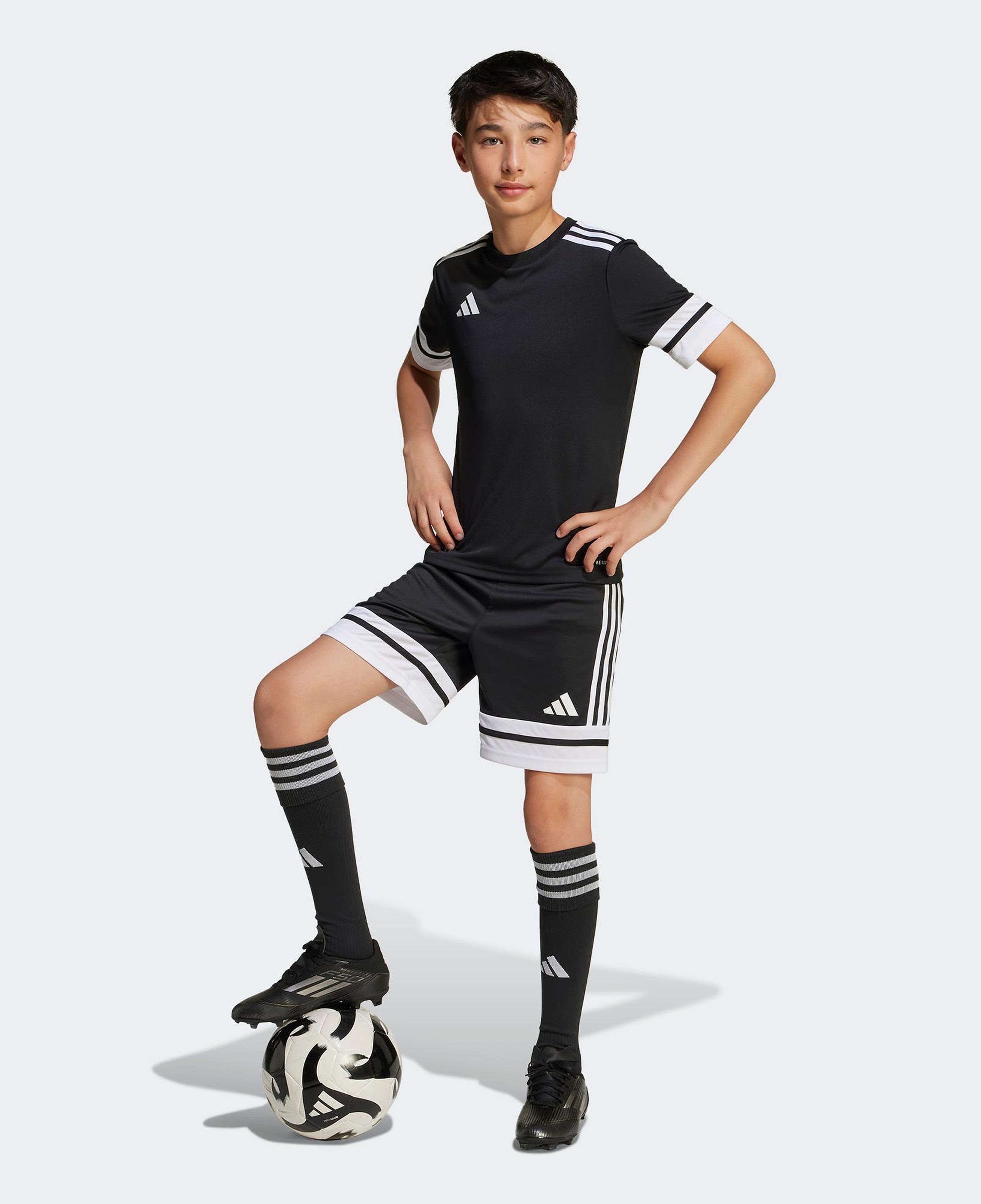 adidas Squadra 25 Çocuk Siyah Futbol Şortu