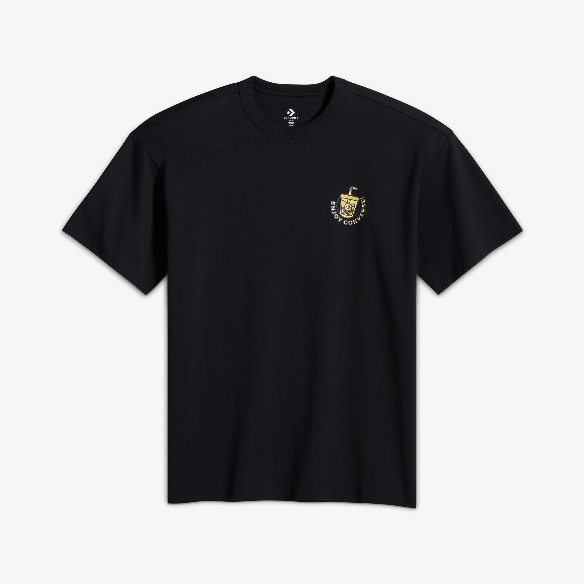 Converse Erkek Siyah T-Shirt