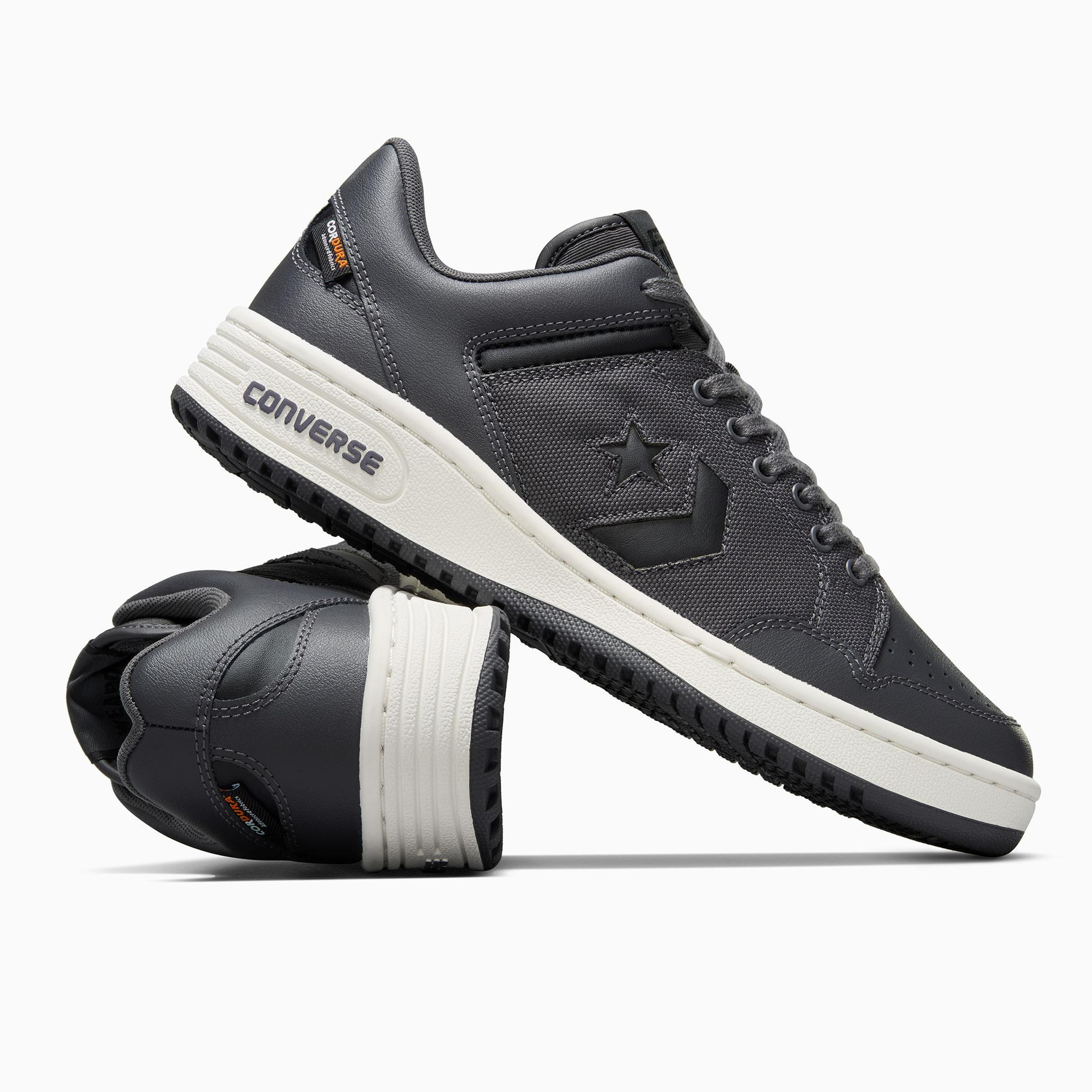 Converse Weapon Unisex Gri Deri Sneaker