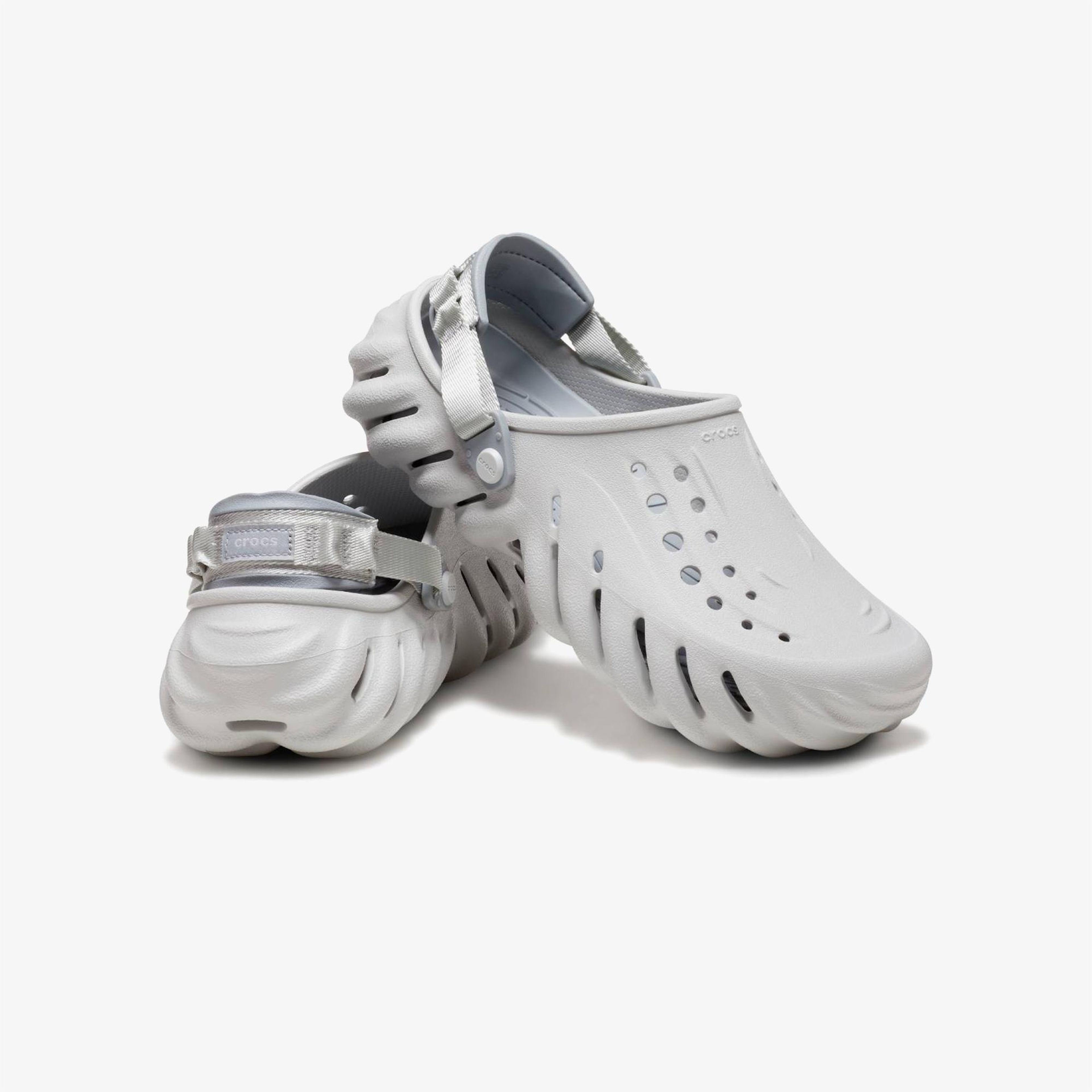 Crocs Echo Clog Unisex Gri Terlik