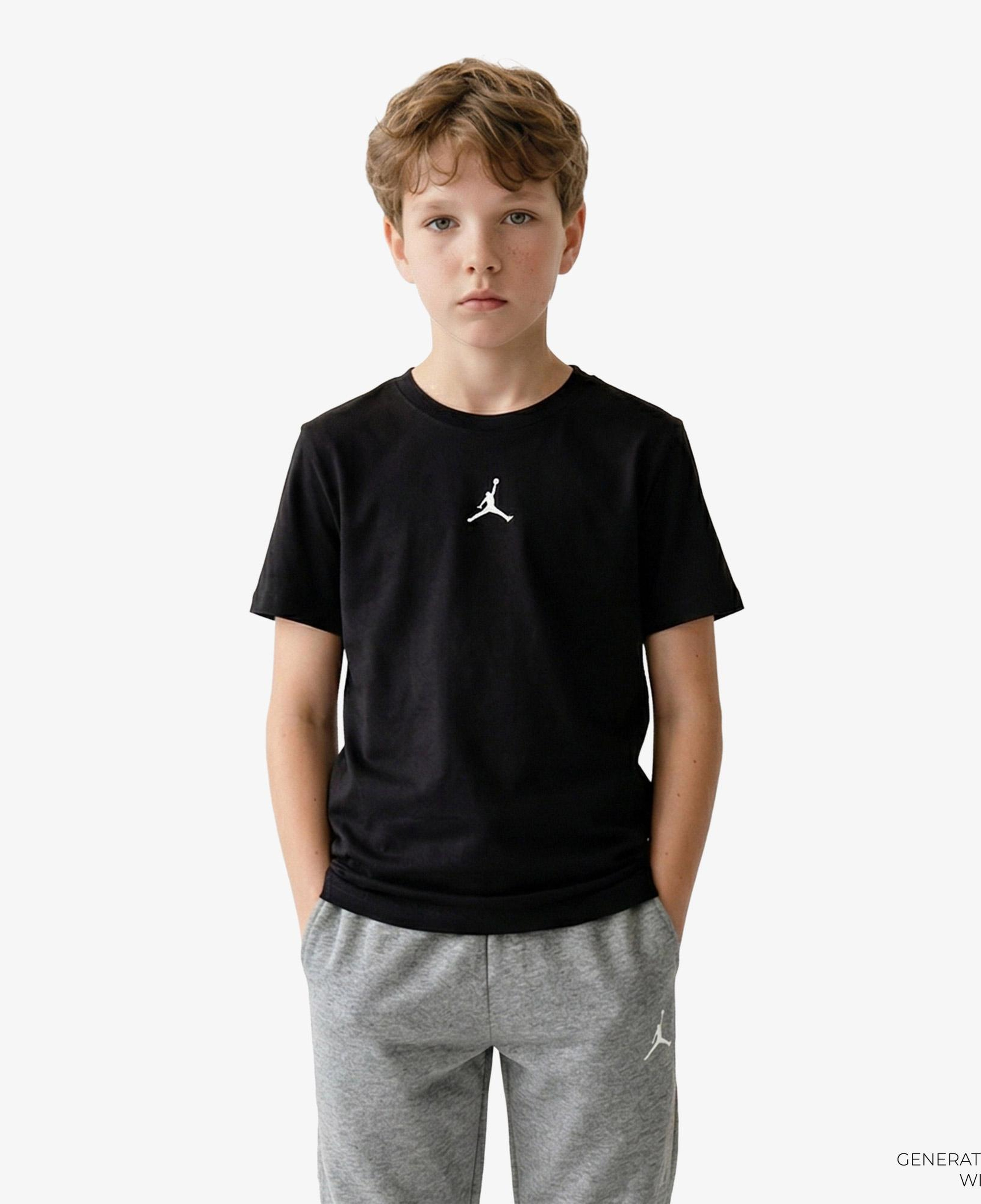 Jordan Sport Core Çocuk Siyah T-Shirt
