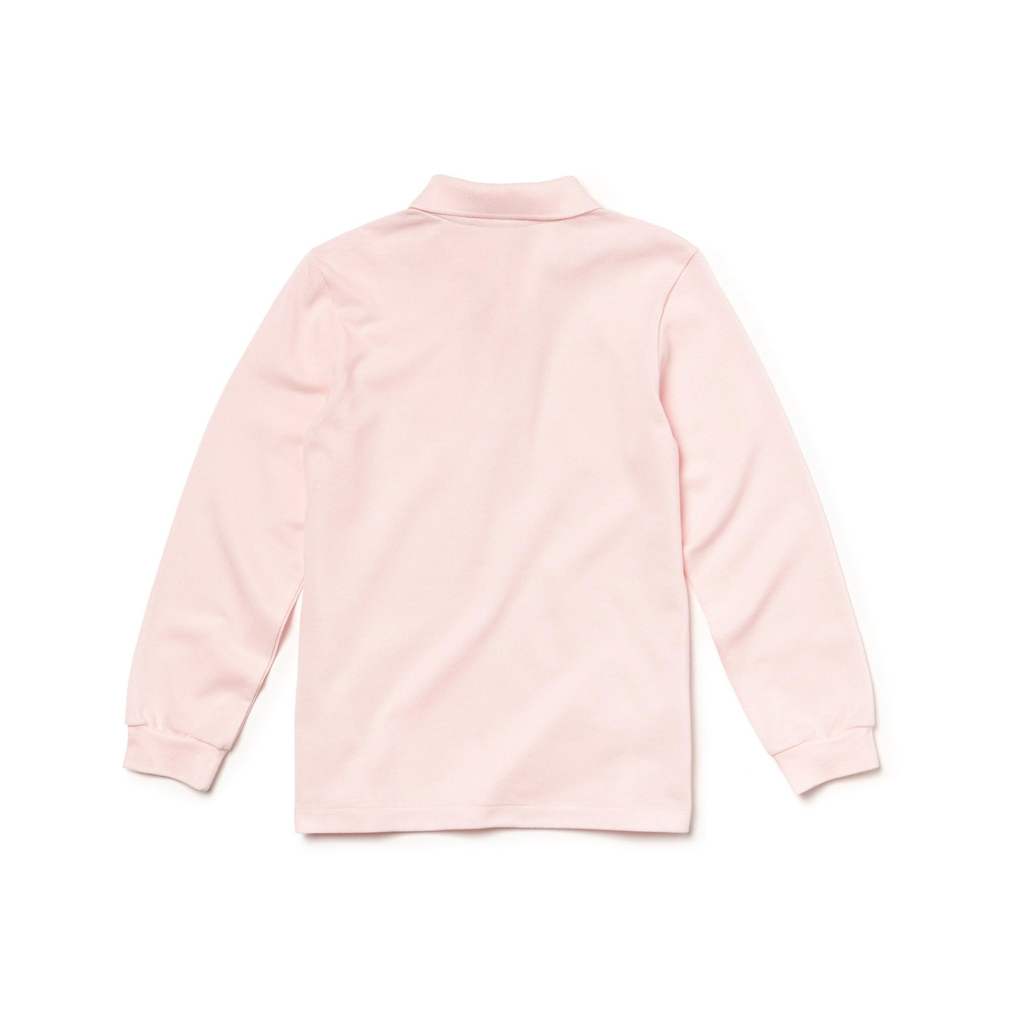 Lacoste Erkek Çocuk Uzun Kollu Pembe Polo