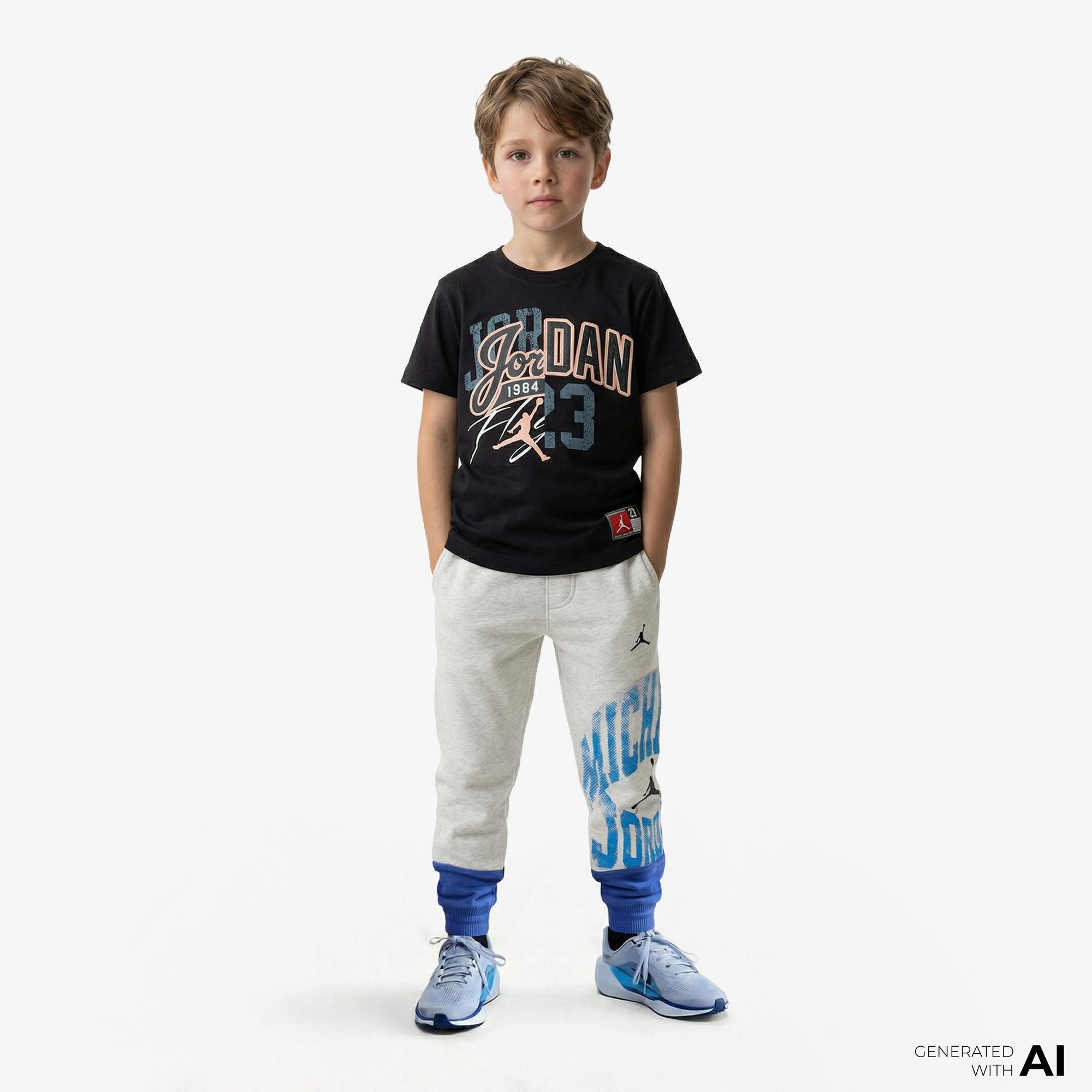 Jordan Varsity Split Çocuk Siyah T-Shirt