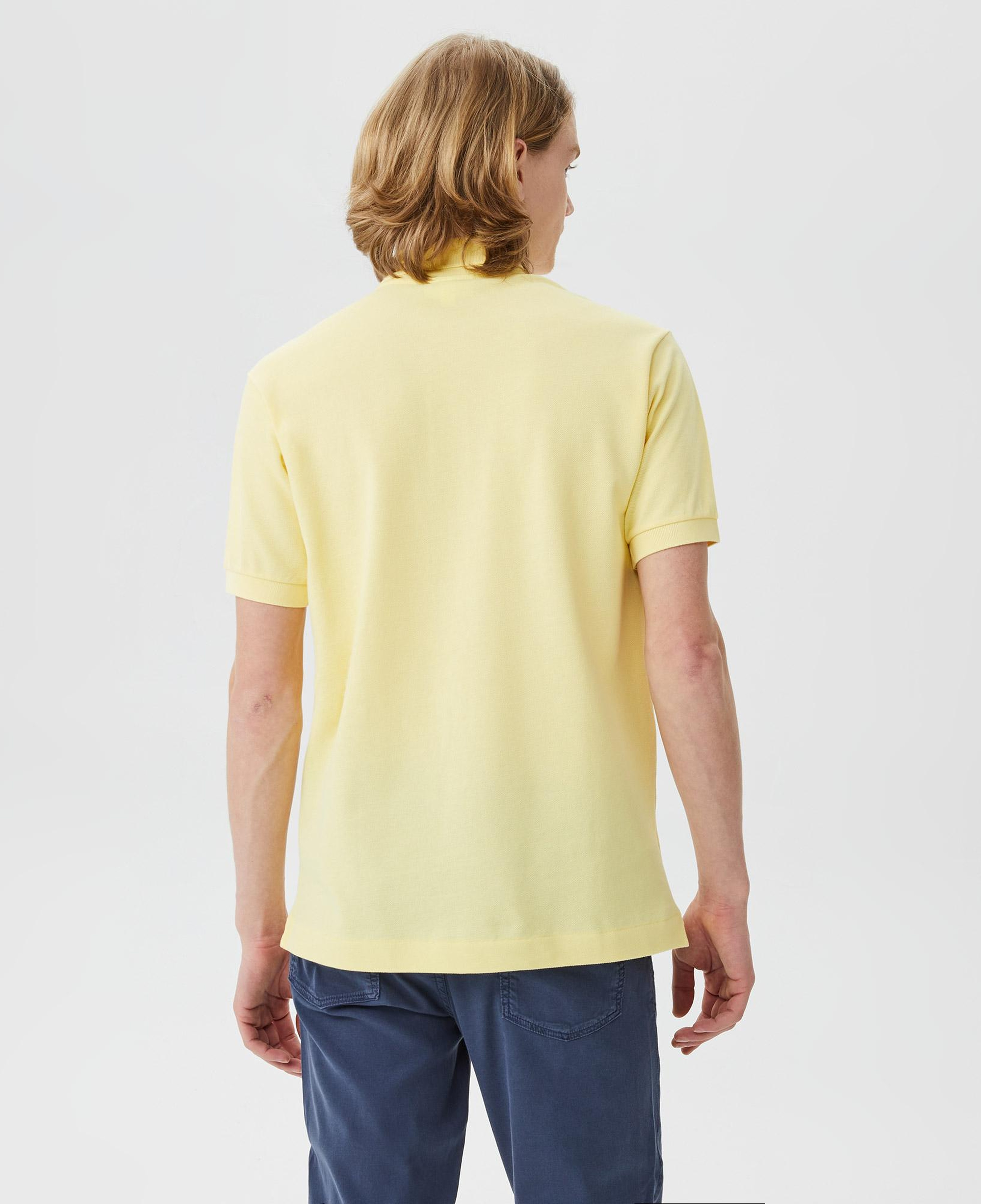 L.12.12 Erkek Classic Fit Sarı Polo