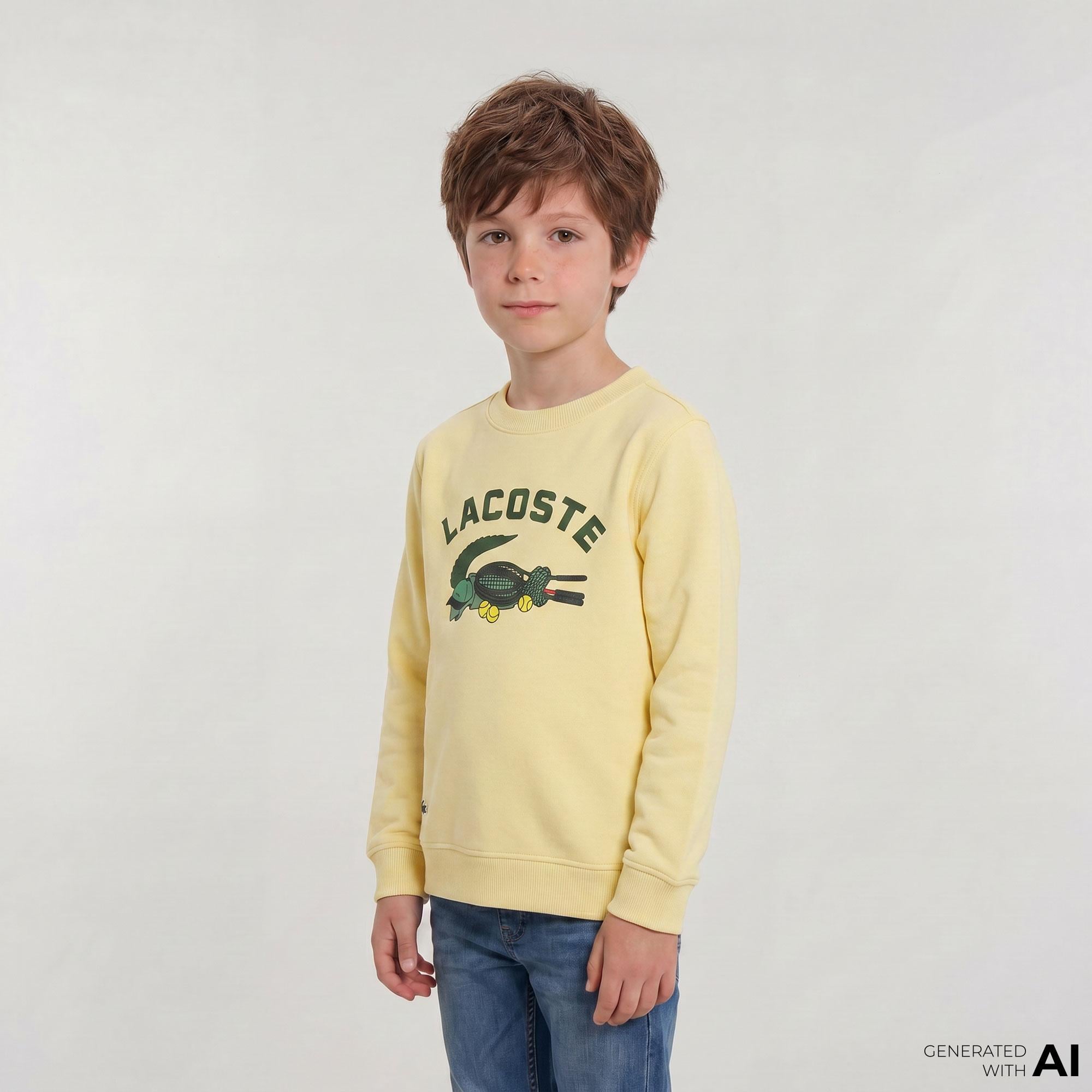 Çocuk Sarı Sweatshirt