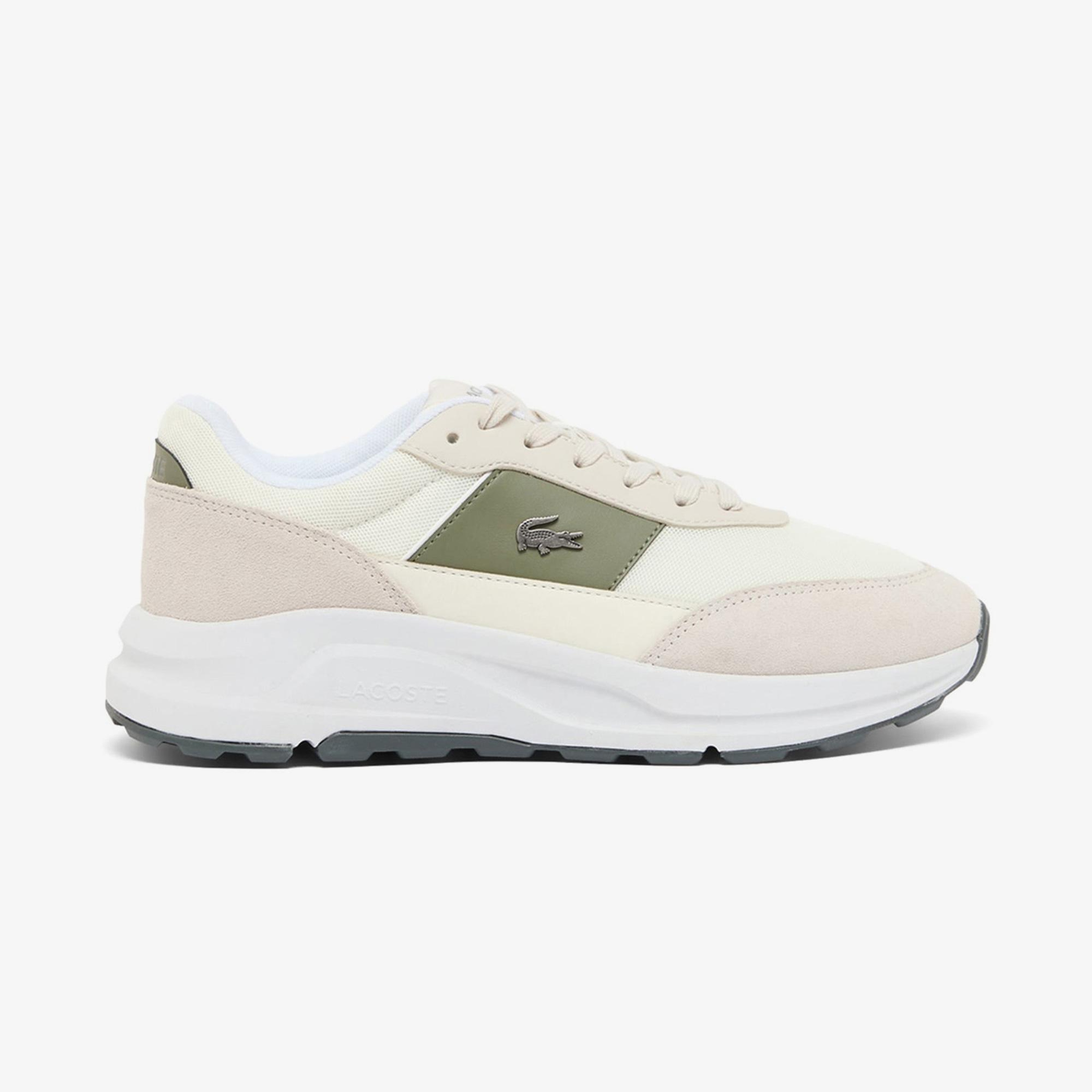 Lacoste Run Set CGR Bar Erkek Krem Spor Ayakkabı