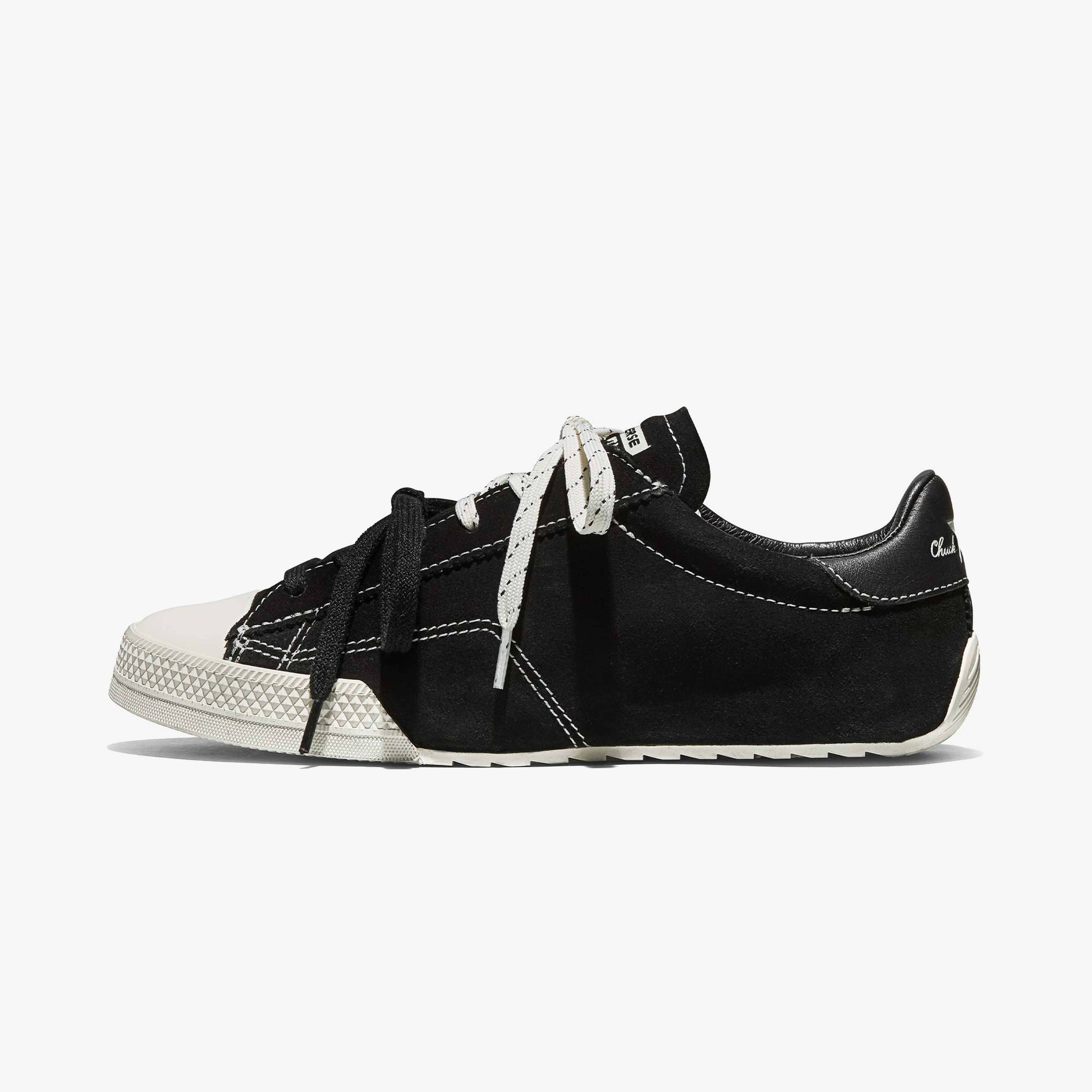 Converse Chuck Taylor LO Unisex Siyah Süet Sneaker