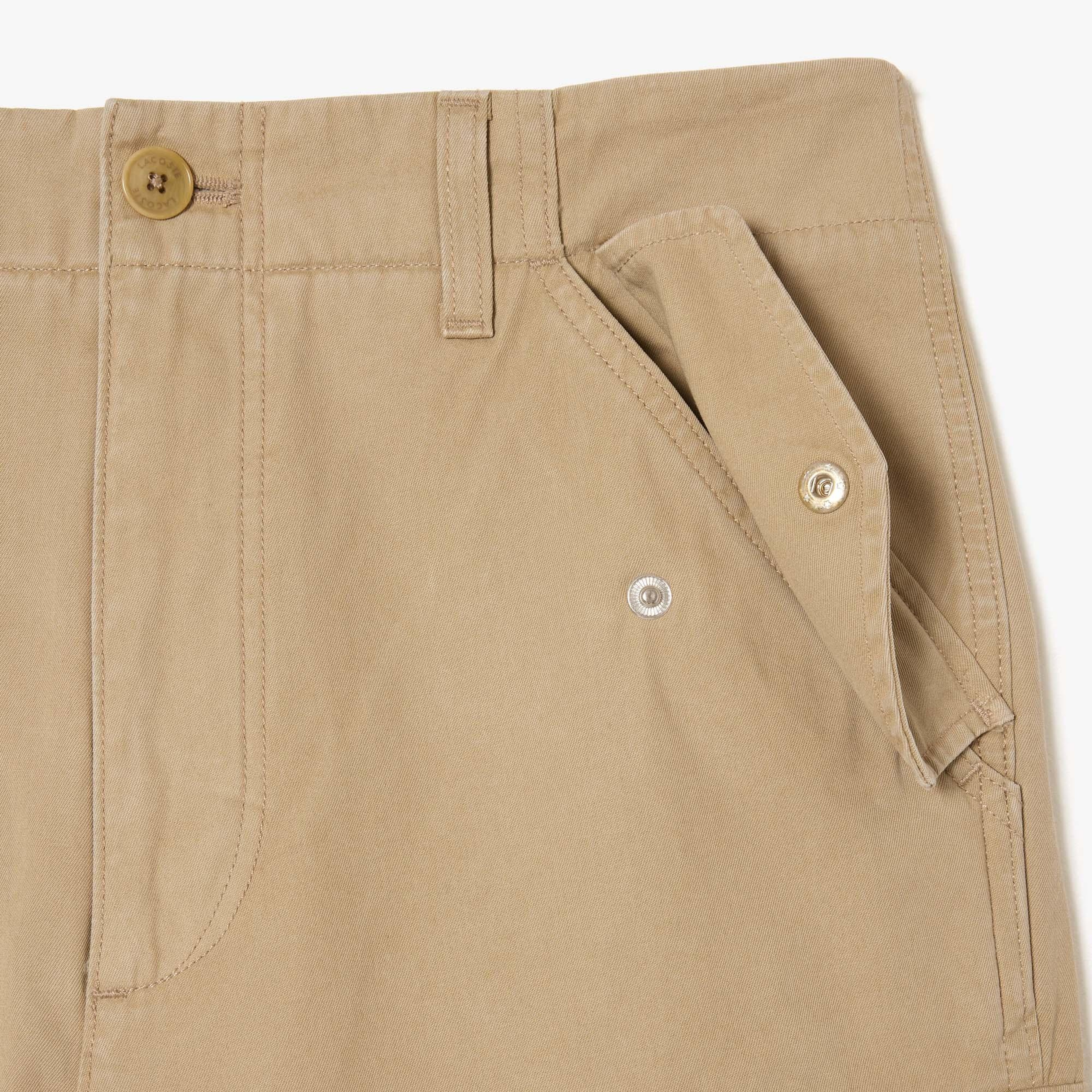 Lacoste Erkek Straight Fit Bej Pantolon