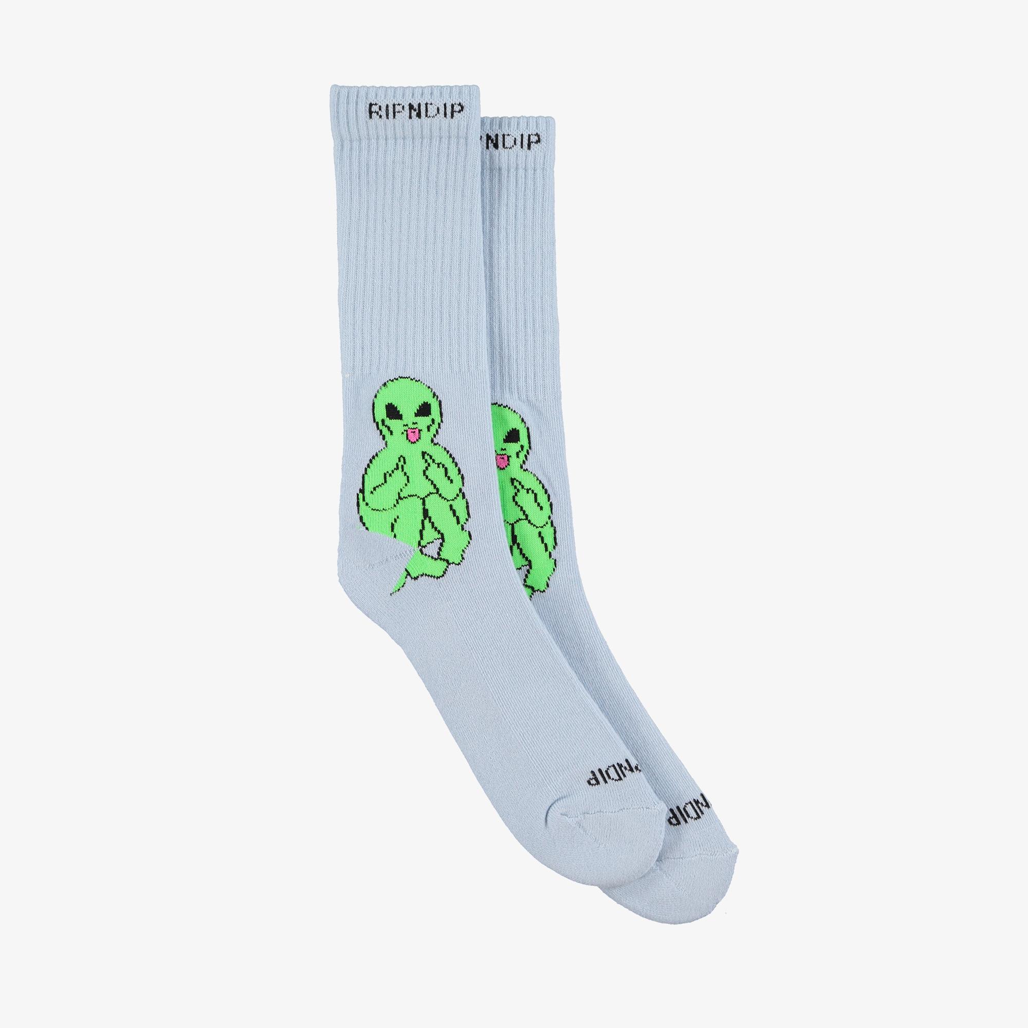 Ripndip Lord Alien Erkek Mavi Çorap