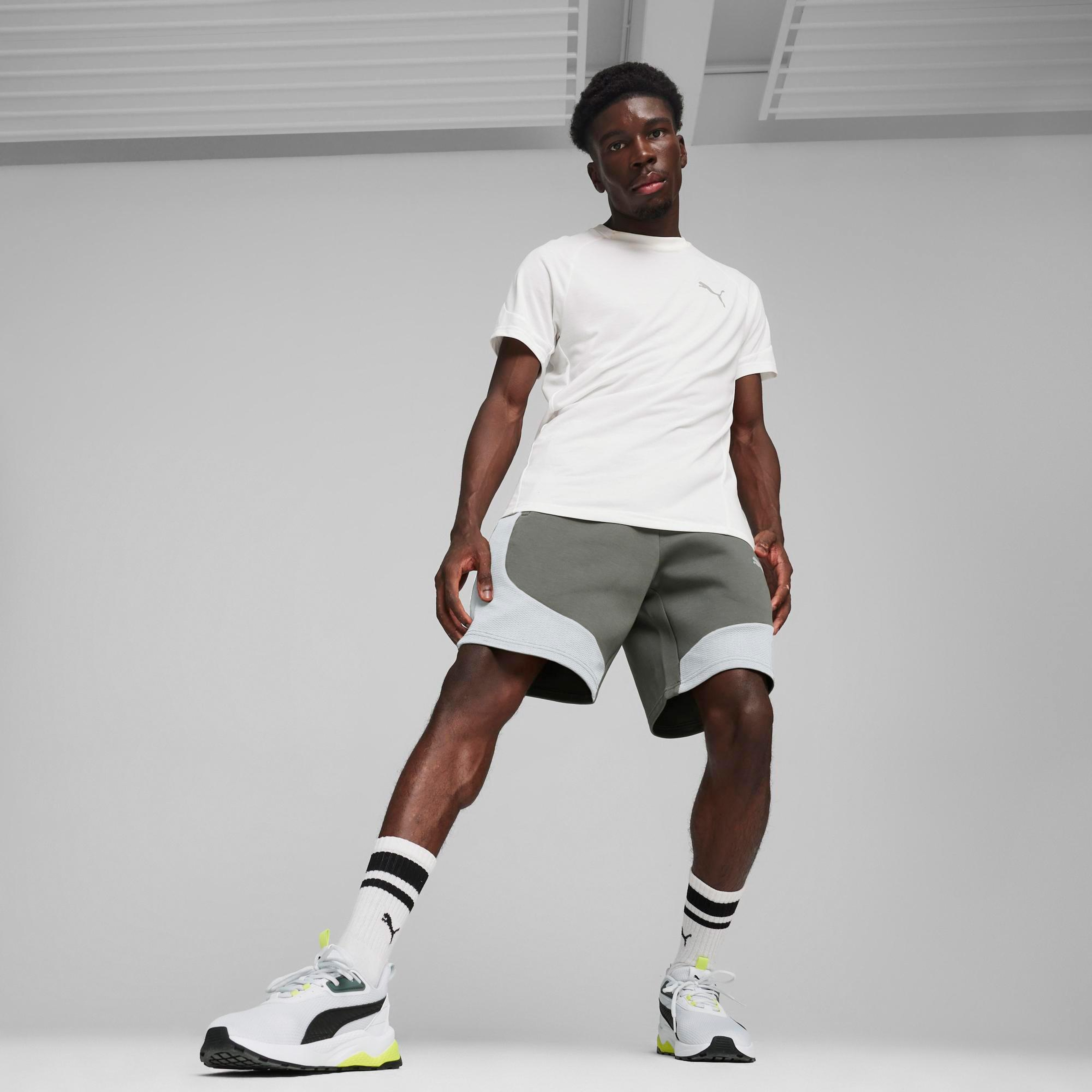 Puma Evostripe Erkek Gri Şort