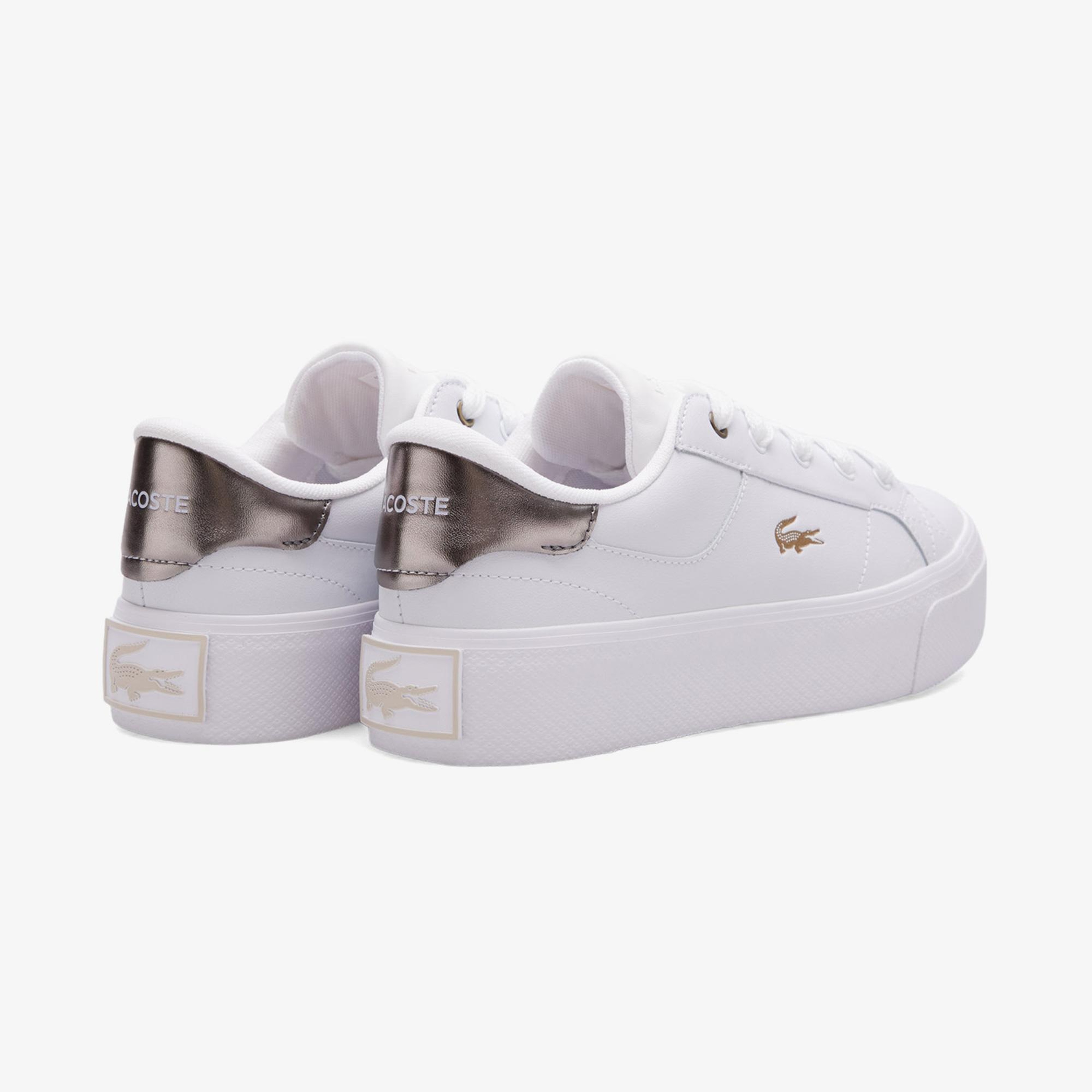 Lacoste Ziane Platform Kadın Beyaz Spor Ayakkabı