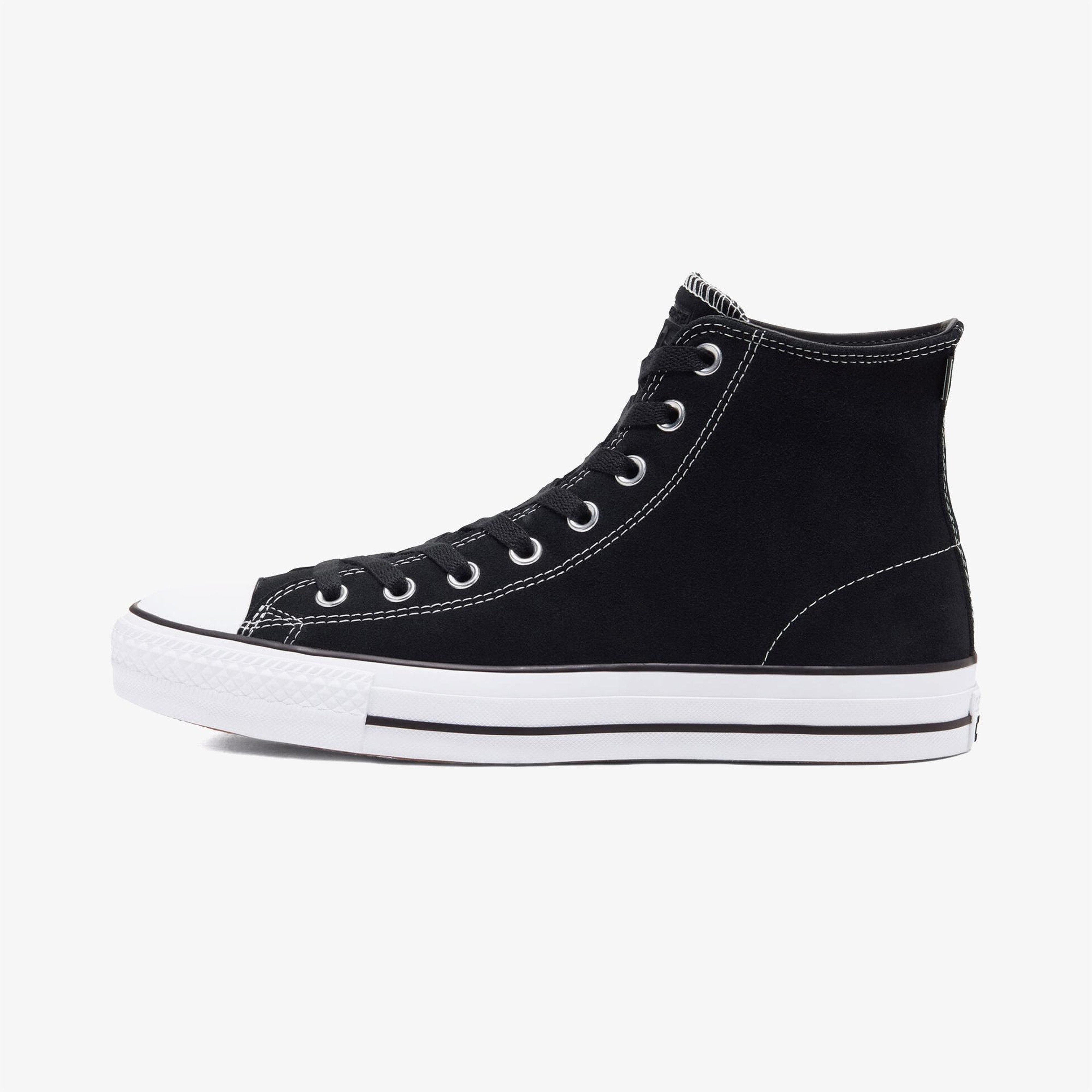 Converse Chuck Taylor All Star Pro Unisex Siyah Süet Sneaker