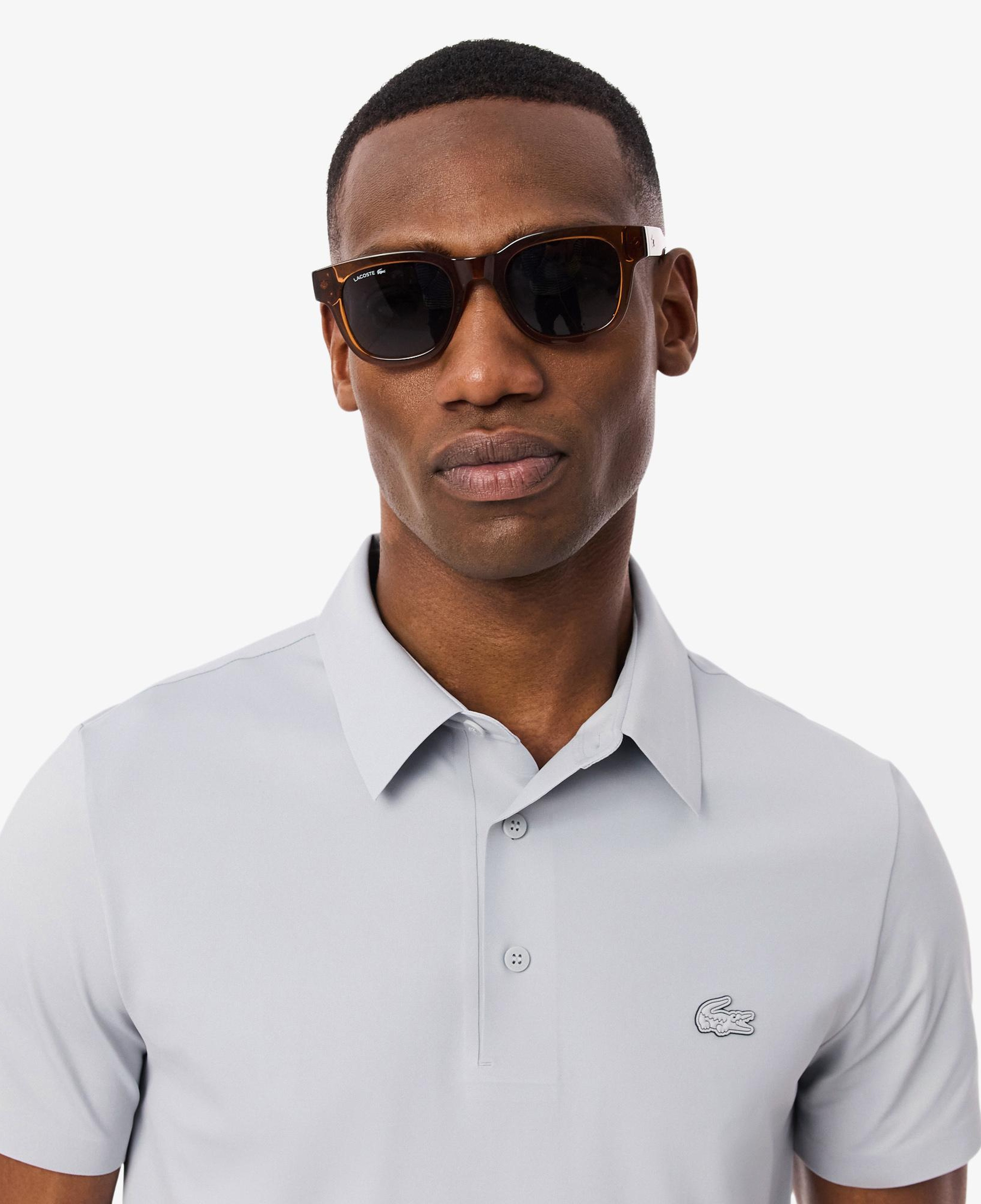 Erkek Regular Fit Gri Commuter Polo