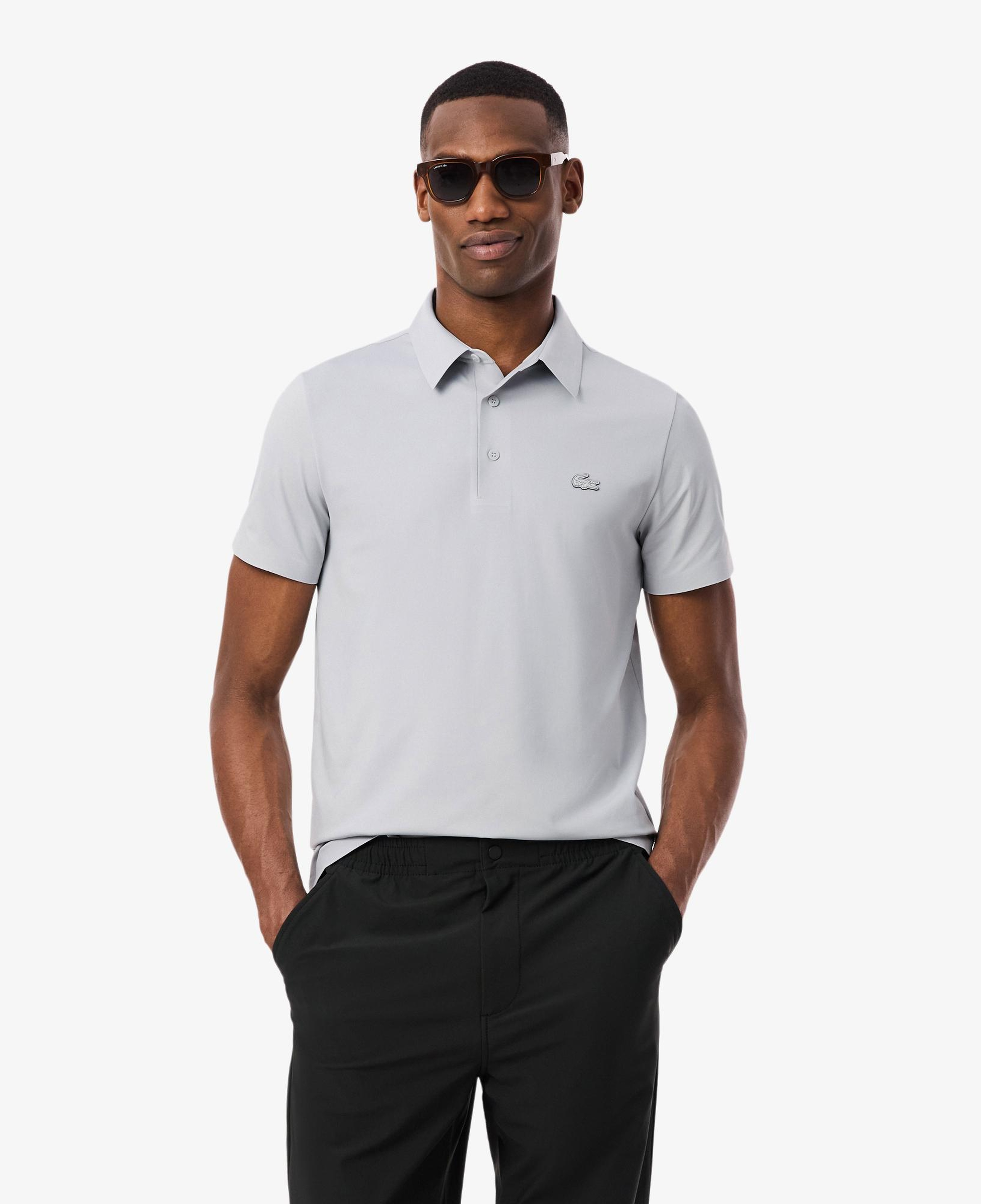 Erkek Regular Fit Gri Commuter Polo