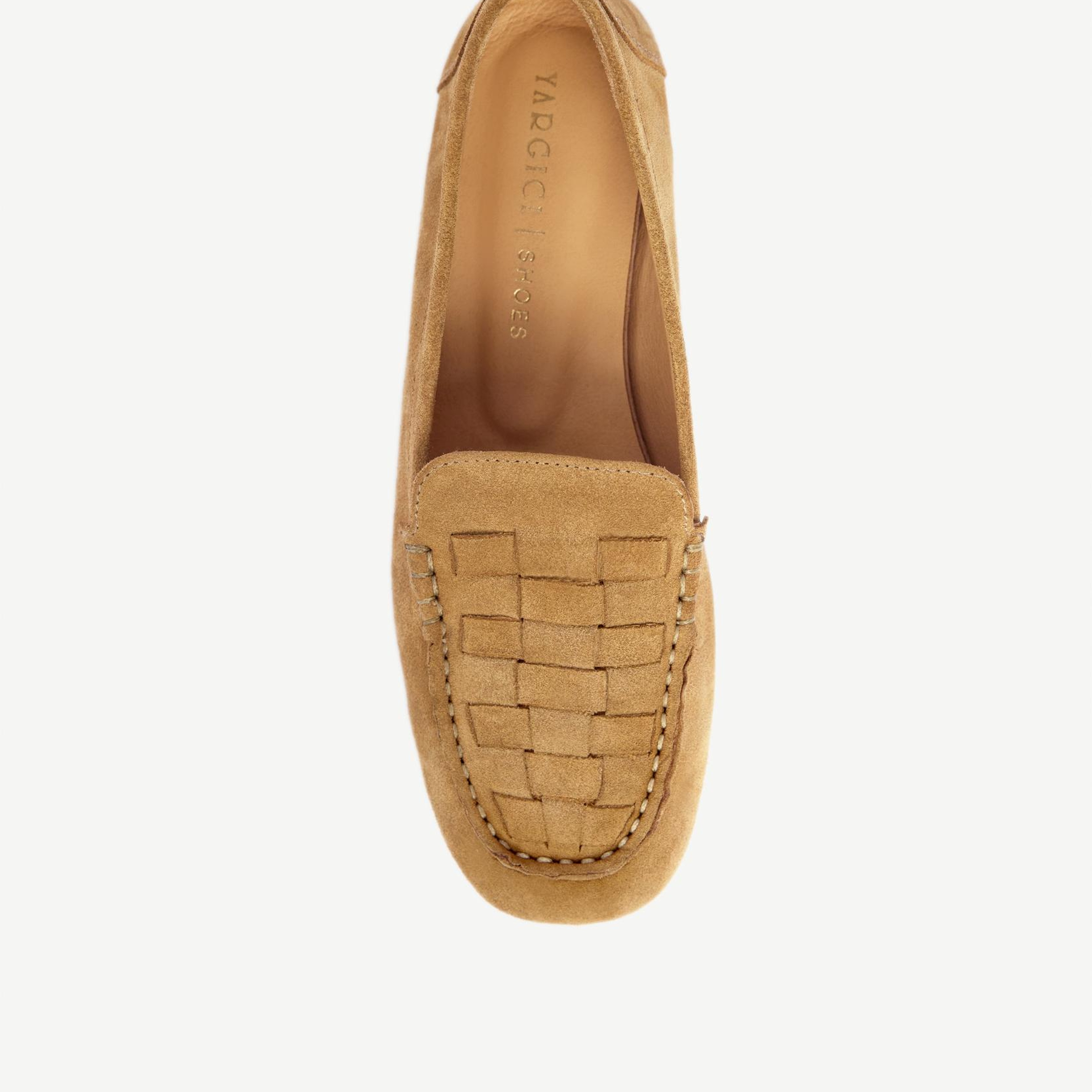 YARGICI Örgü Detaylı Süet Loafer