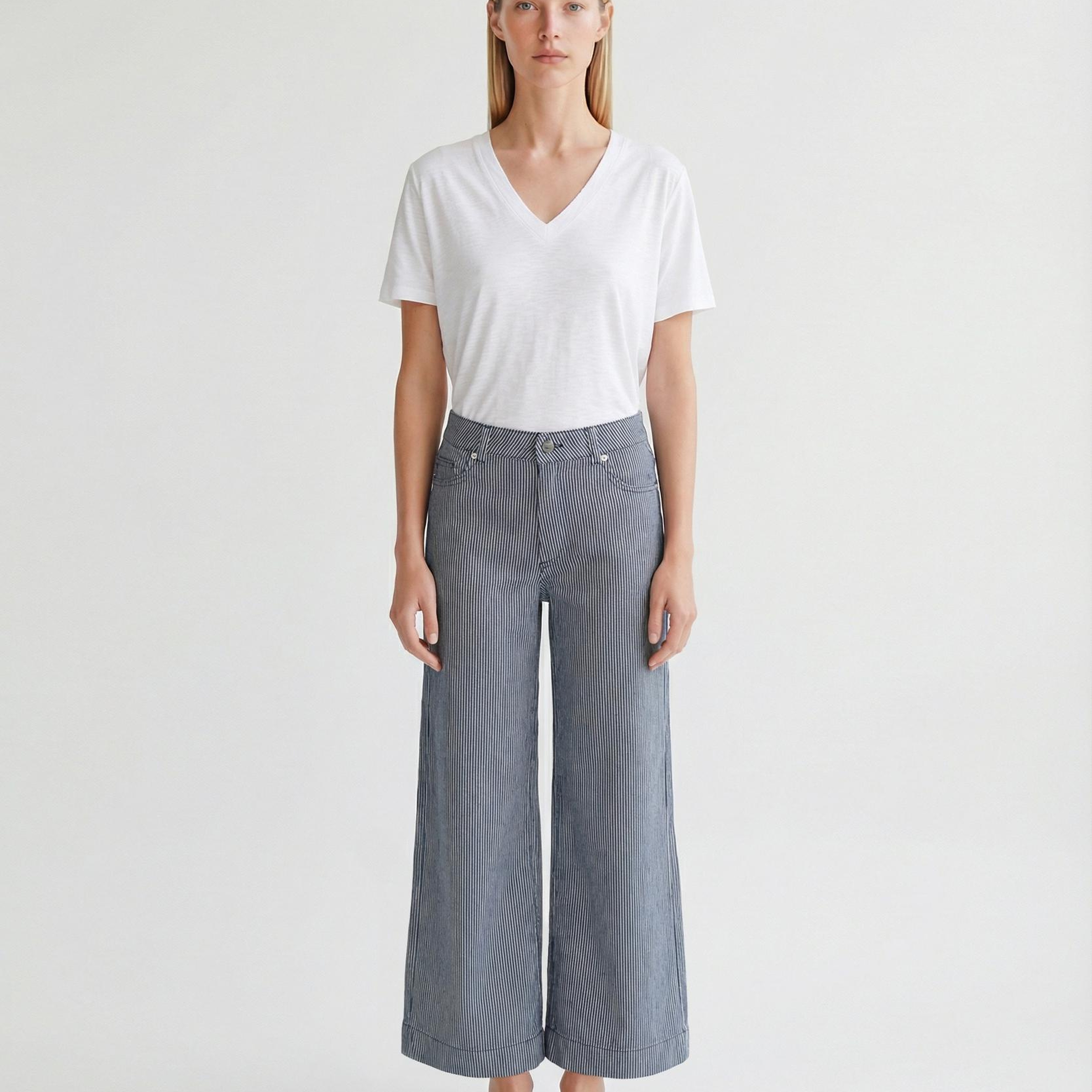 YARGICI Wide Leg Yüksek Bel Pantolon