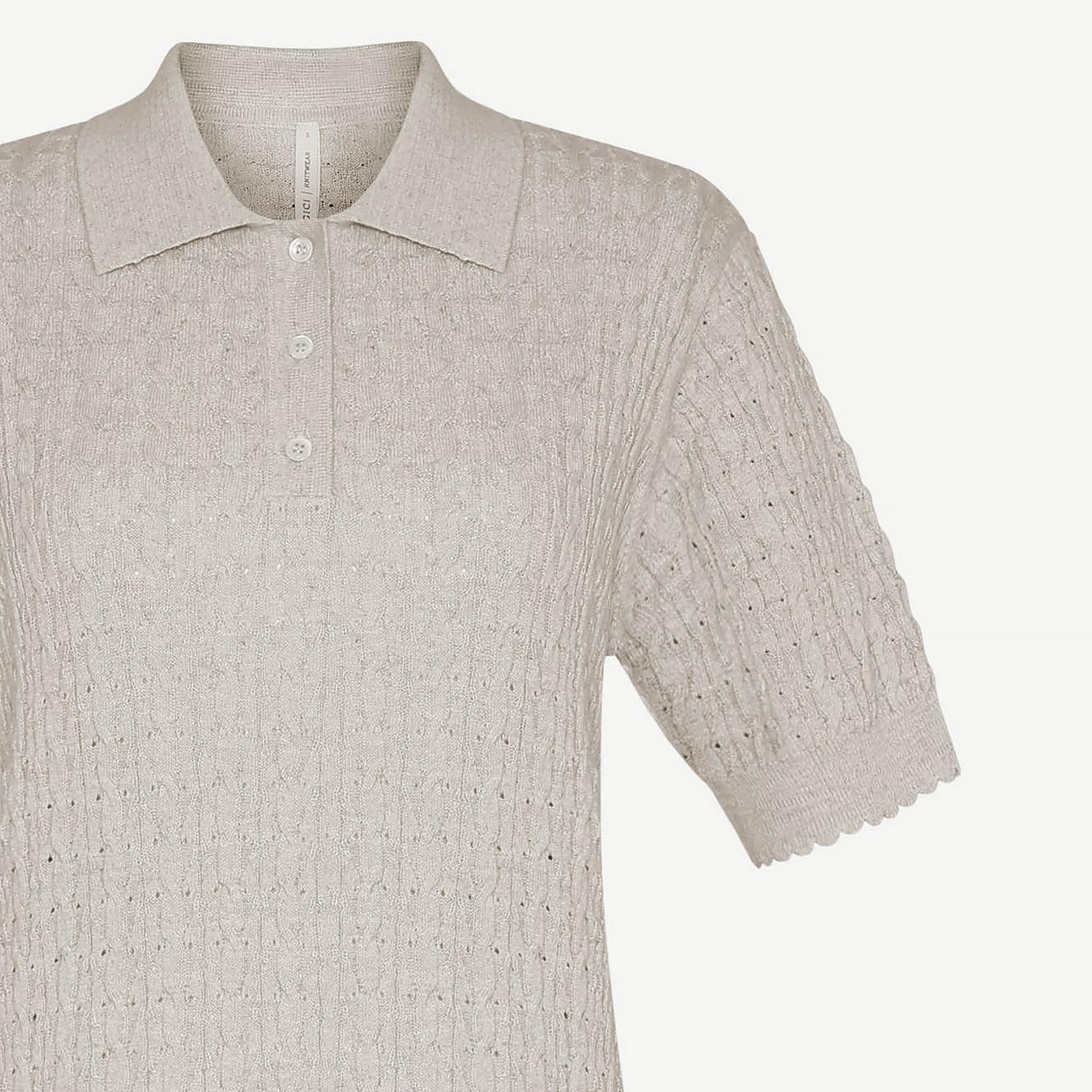 YARGICI Regular Polo Yaka Kısa Kol Kazak
