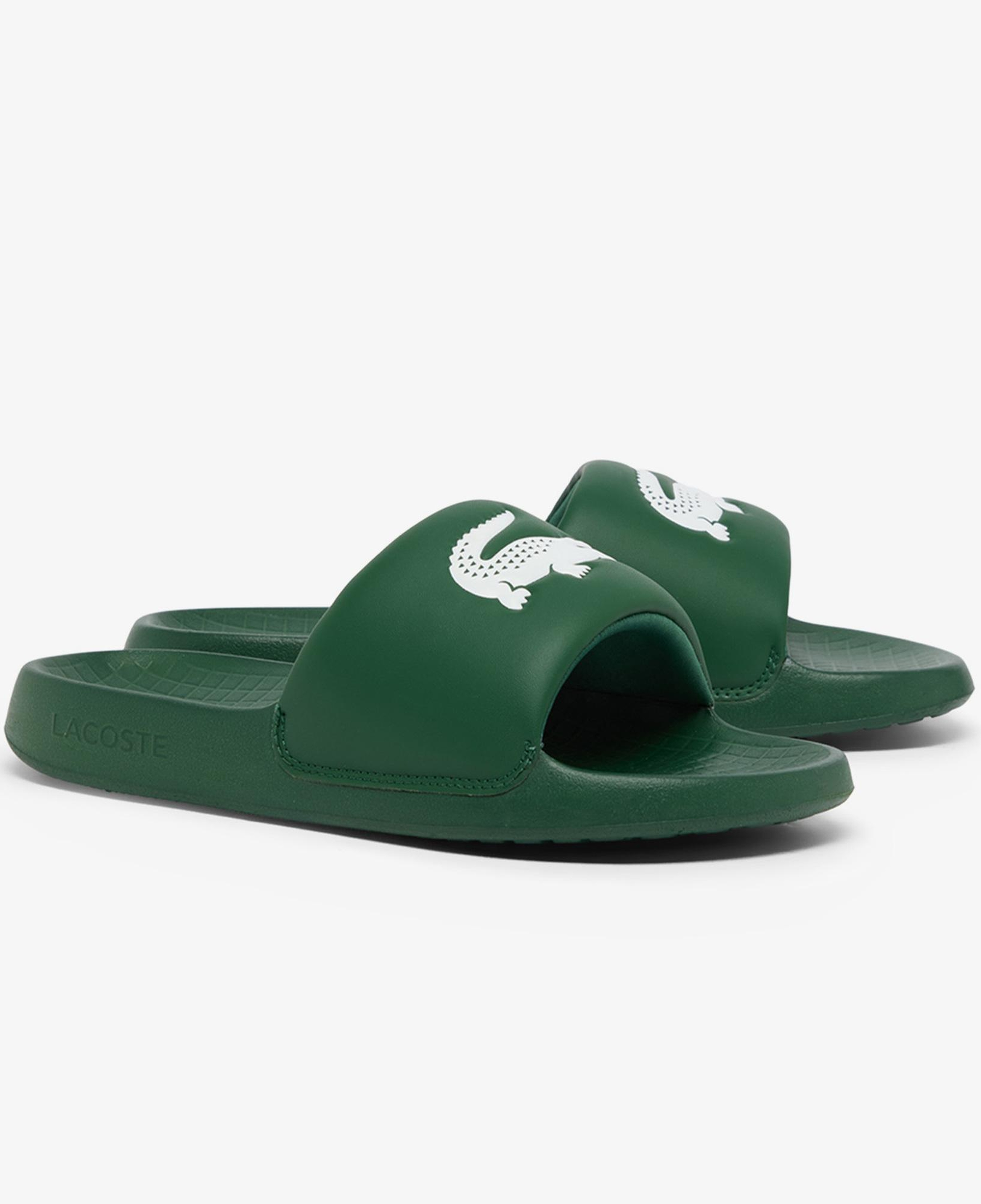 Lacoste Serve Slide 1.0 Erkek Yeşil Terlik