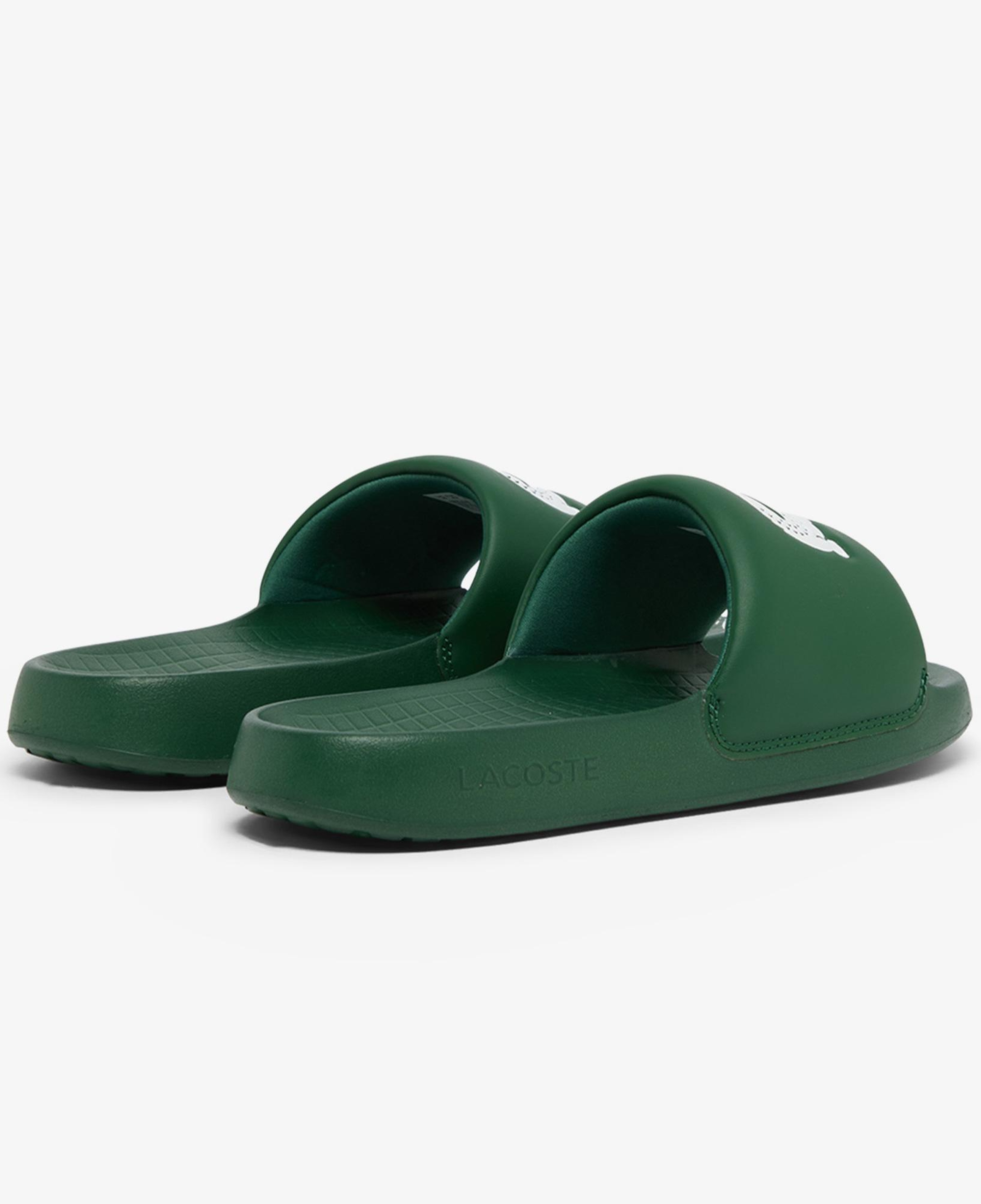 Lacoste Serve Slide 1.0 Erkek Yeşil Terlik