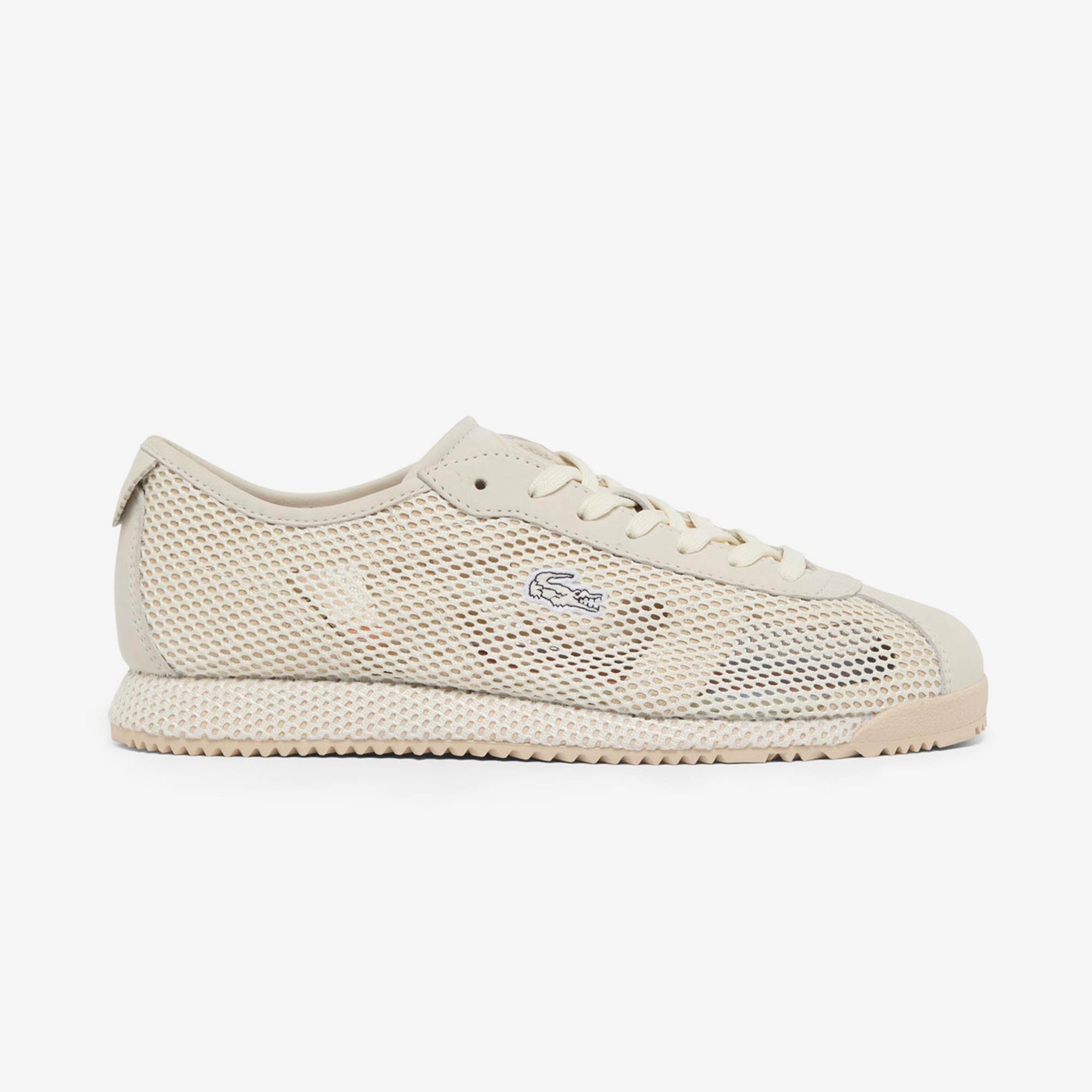 Lacoste Club-Low Erkek Krem Spor Ayakkabı