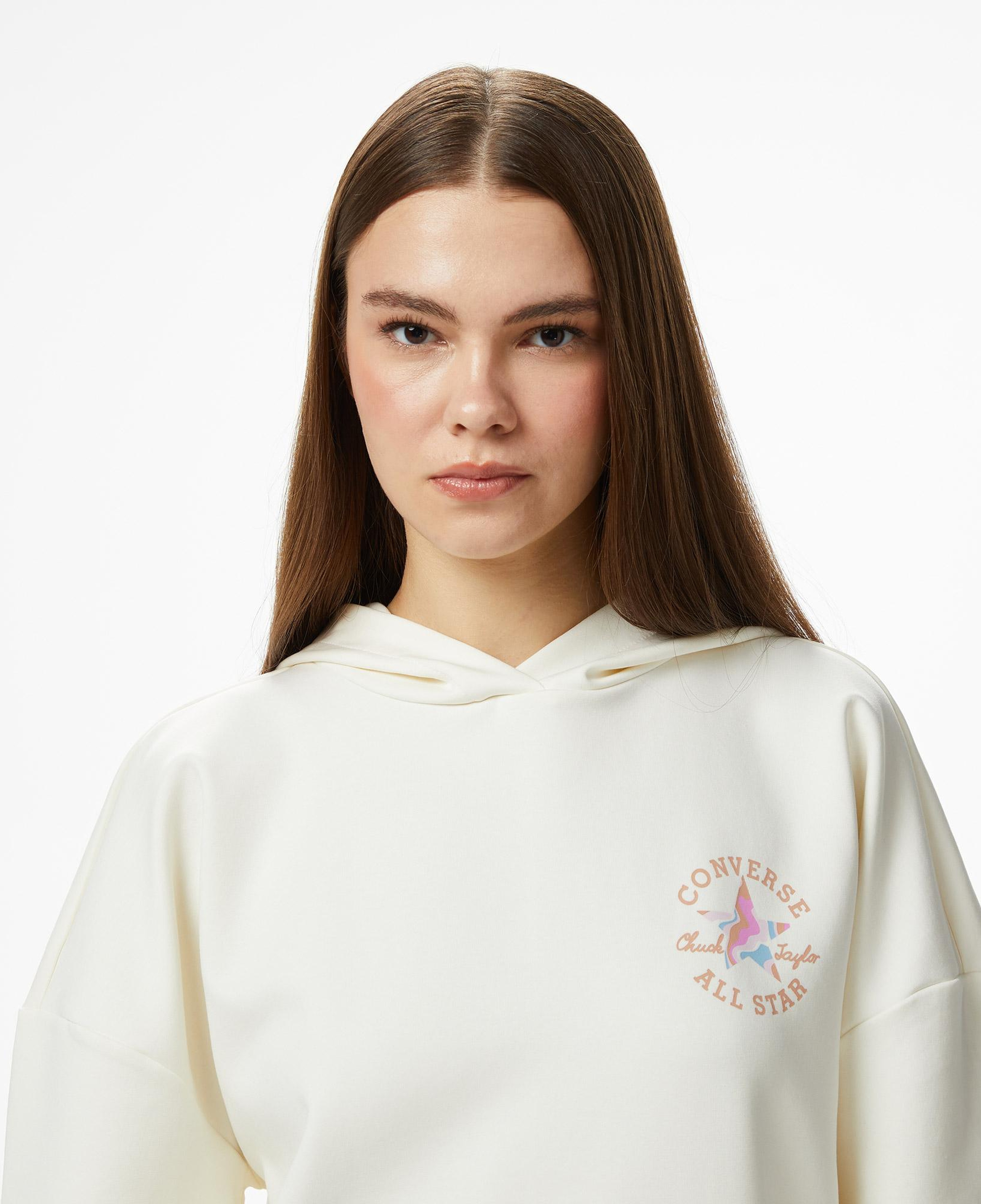 Converse Kadın Krem Sweatshirt