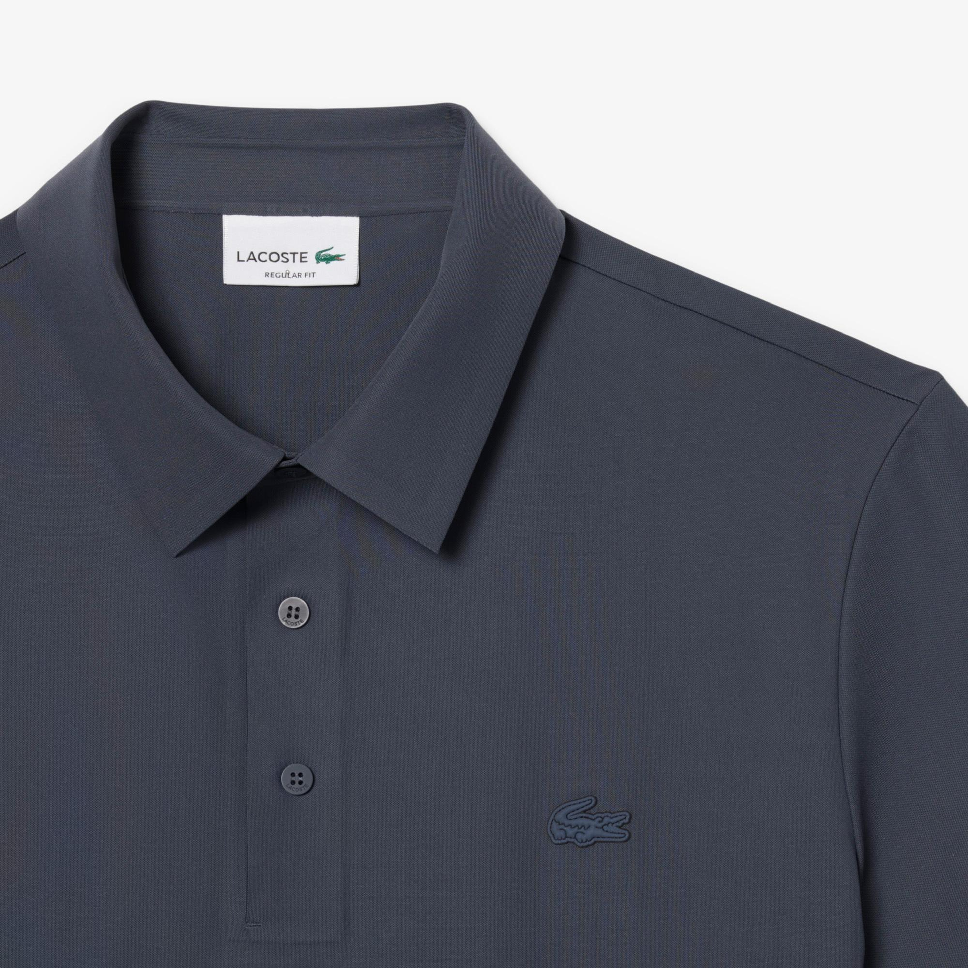 Erkek Regular Fit Koyu Gri Commuter Polo