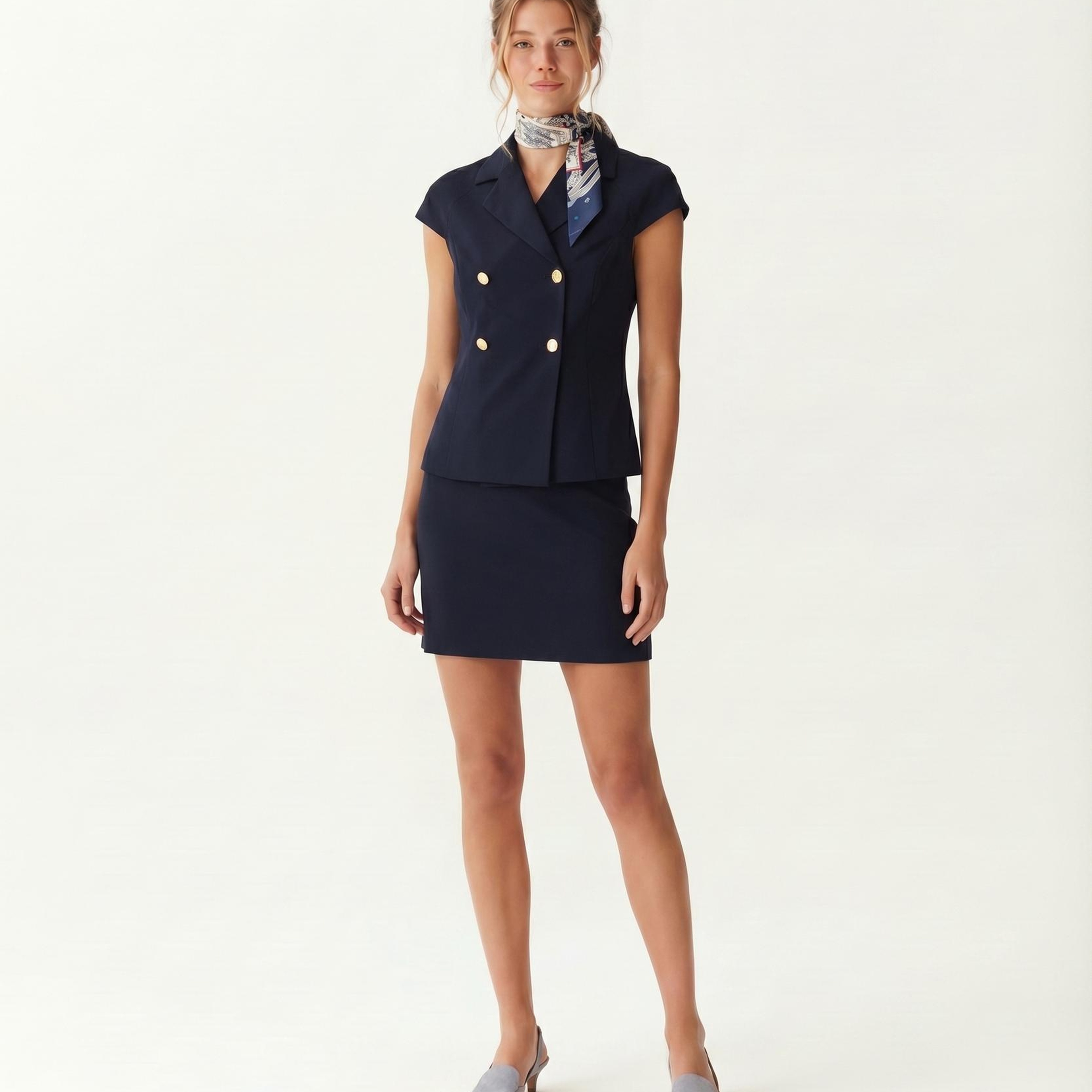 YARGICI Tailored Ceket Yaka Kısa Kol Ceket