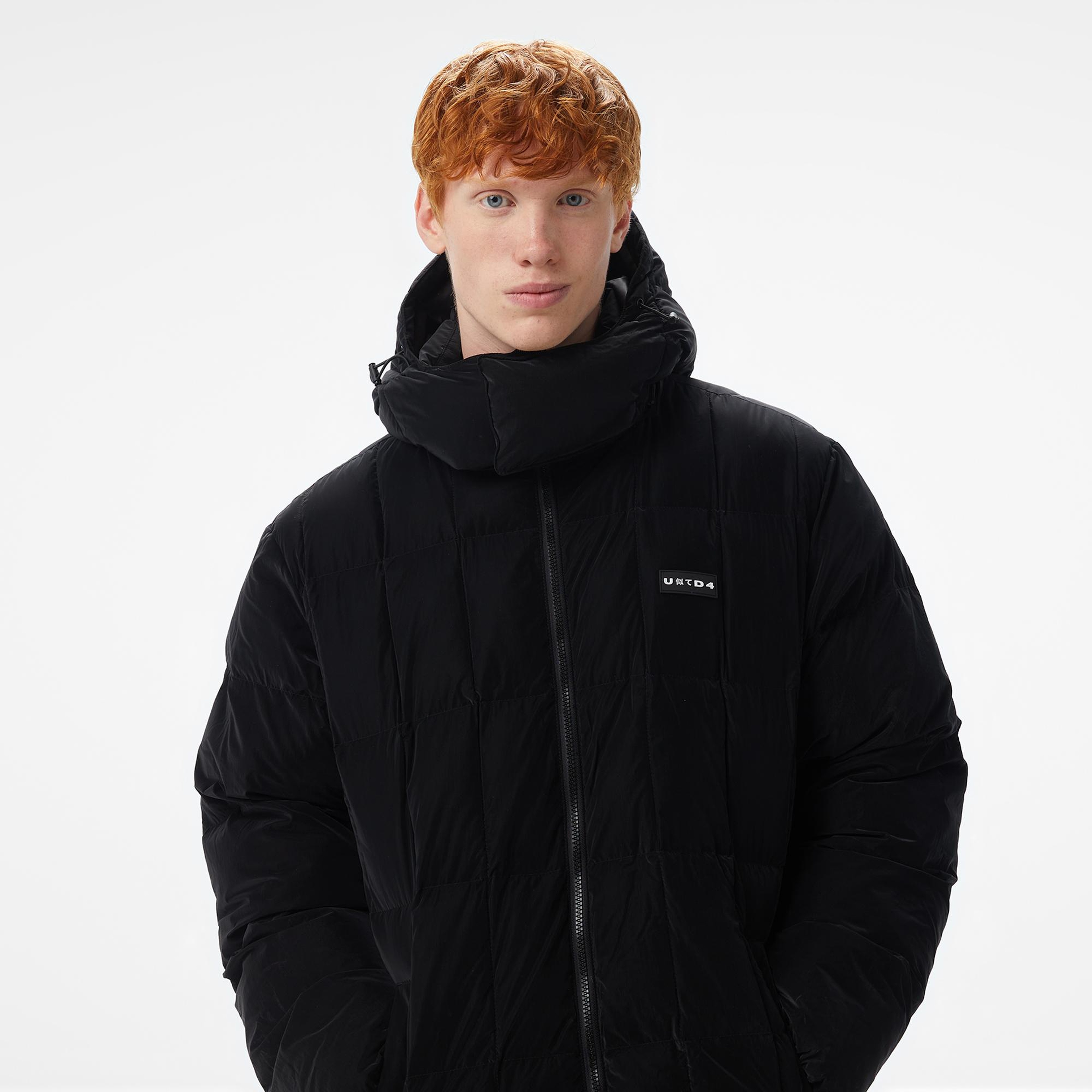 UNITED4 Outerwear Blouson Erkek Siyah Ceket