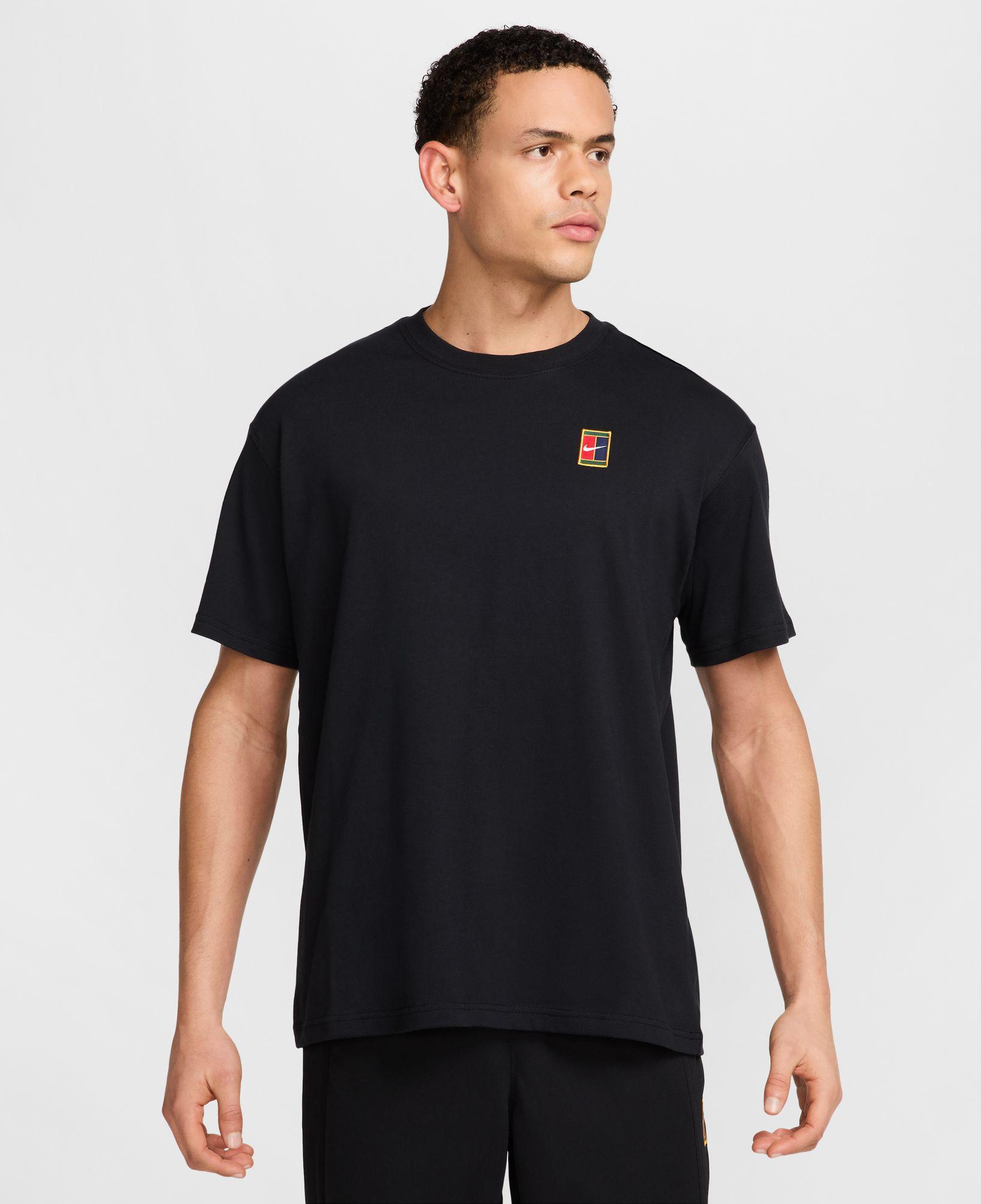 Nike Court Max90 Erkek Siyah T-Shirt