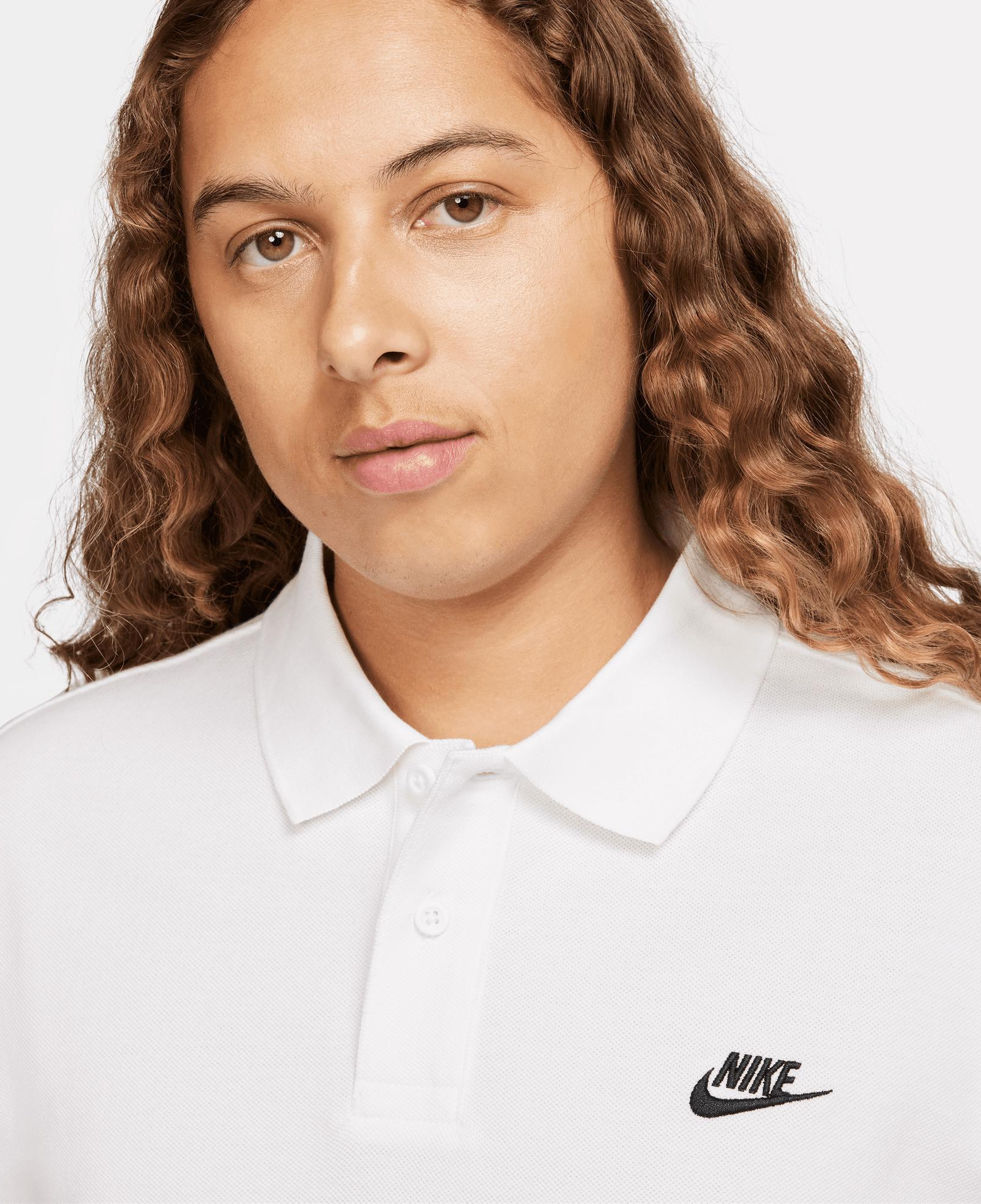 Nike Club Pique Erkek Beyaz Polo