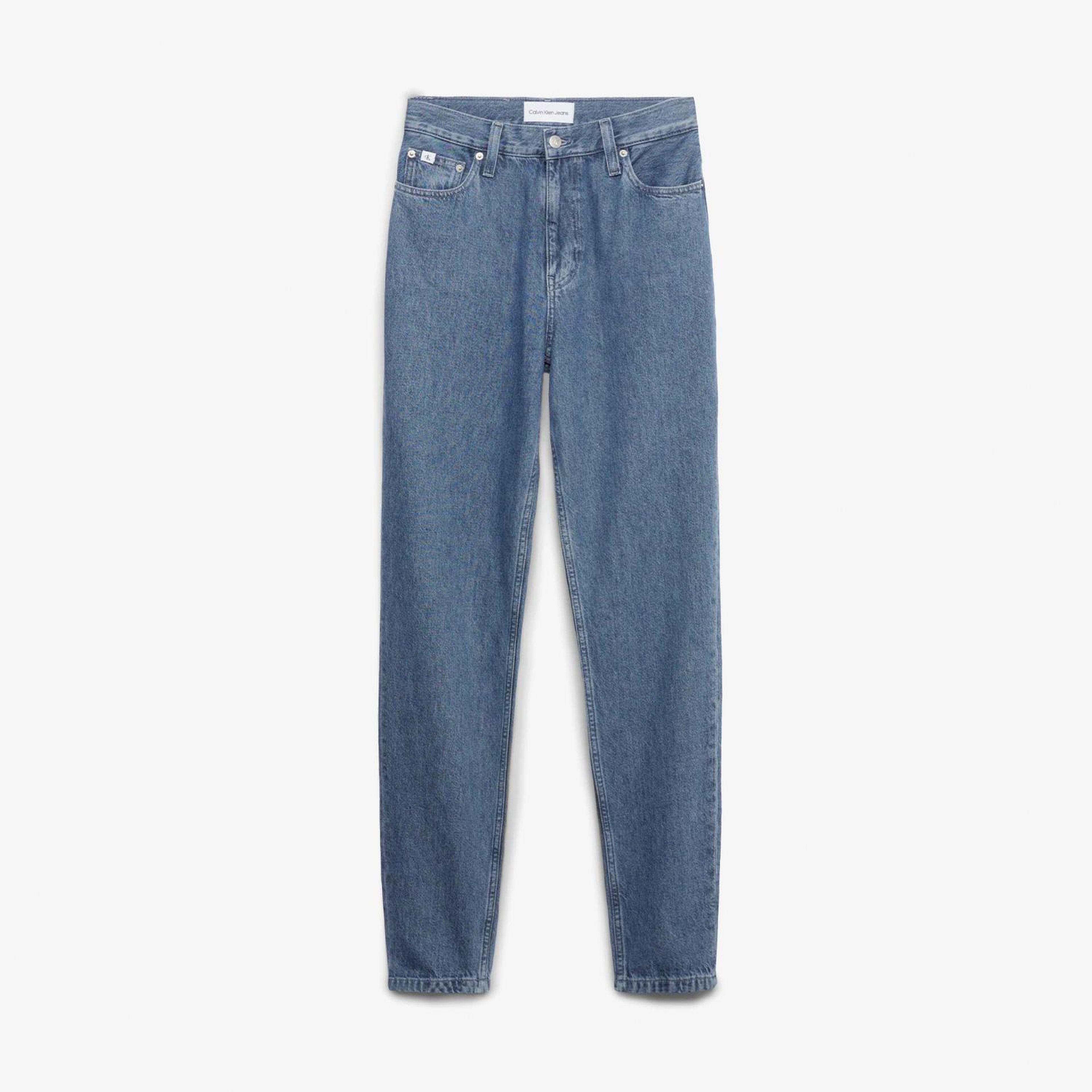 Calvin Klein Kadın Mavi Denim Jean